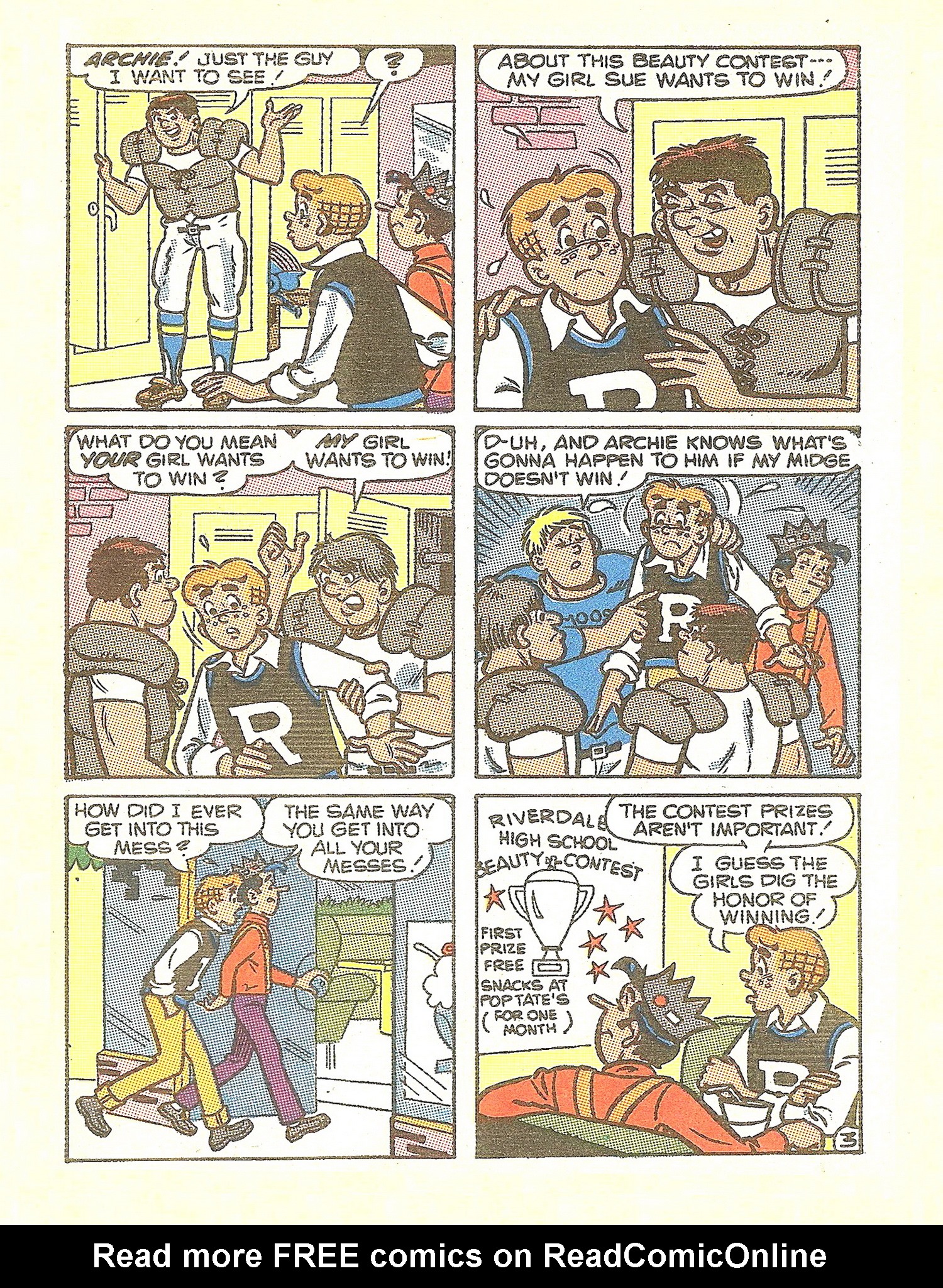 Read online Jughead Jones Comics Digest comic -  Issue #61 - 127