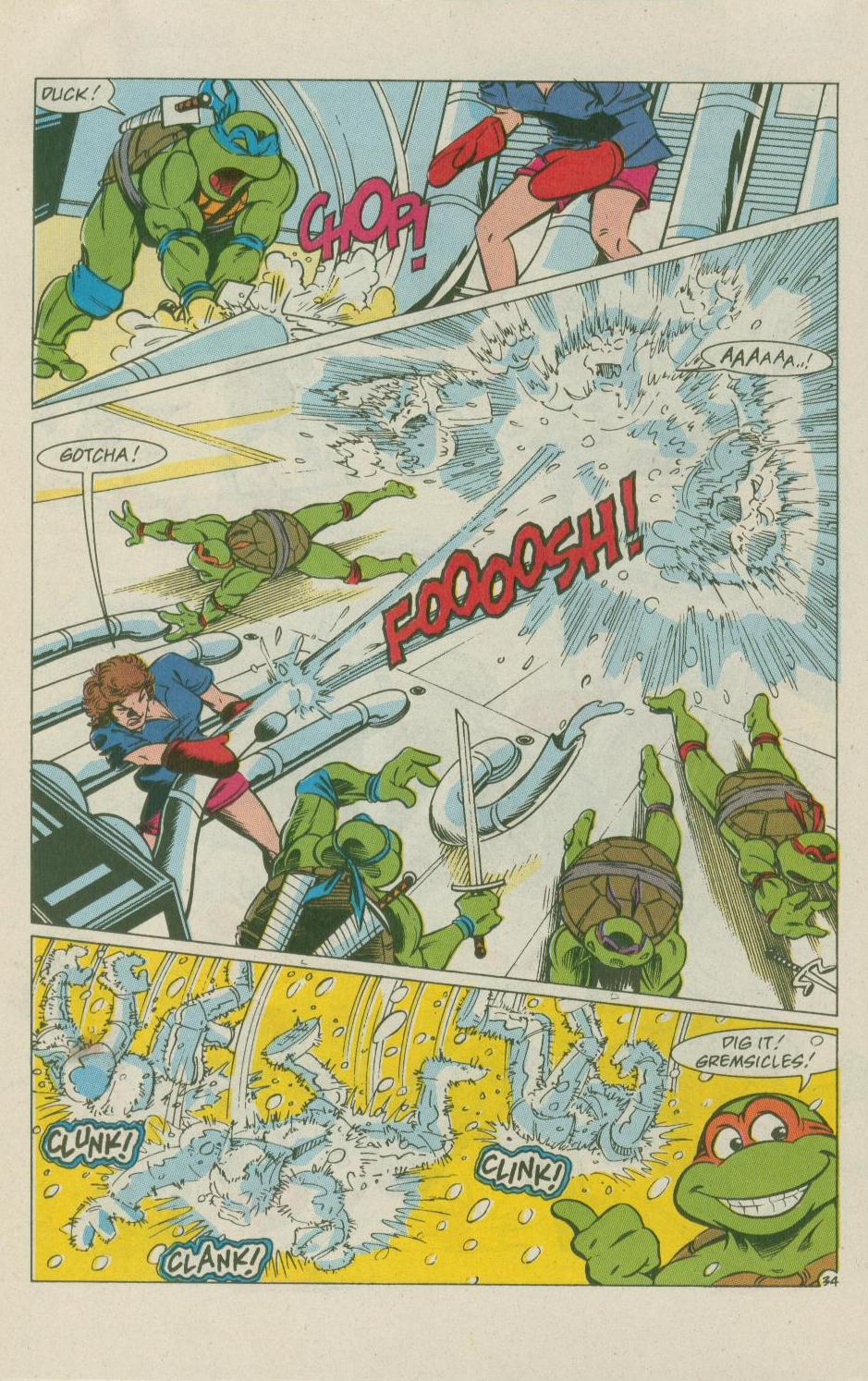 Read online Teenage Mutant Ninja Turtles Adventures (1989) comic -  Issue # _Special 2 - 34