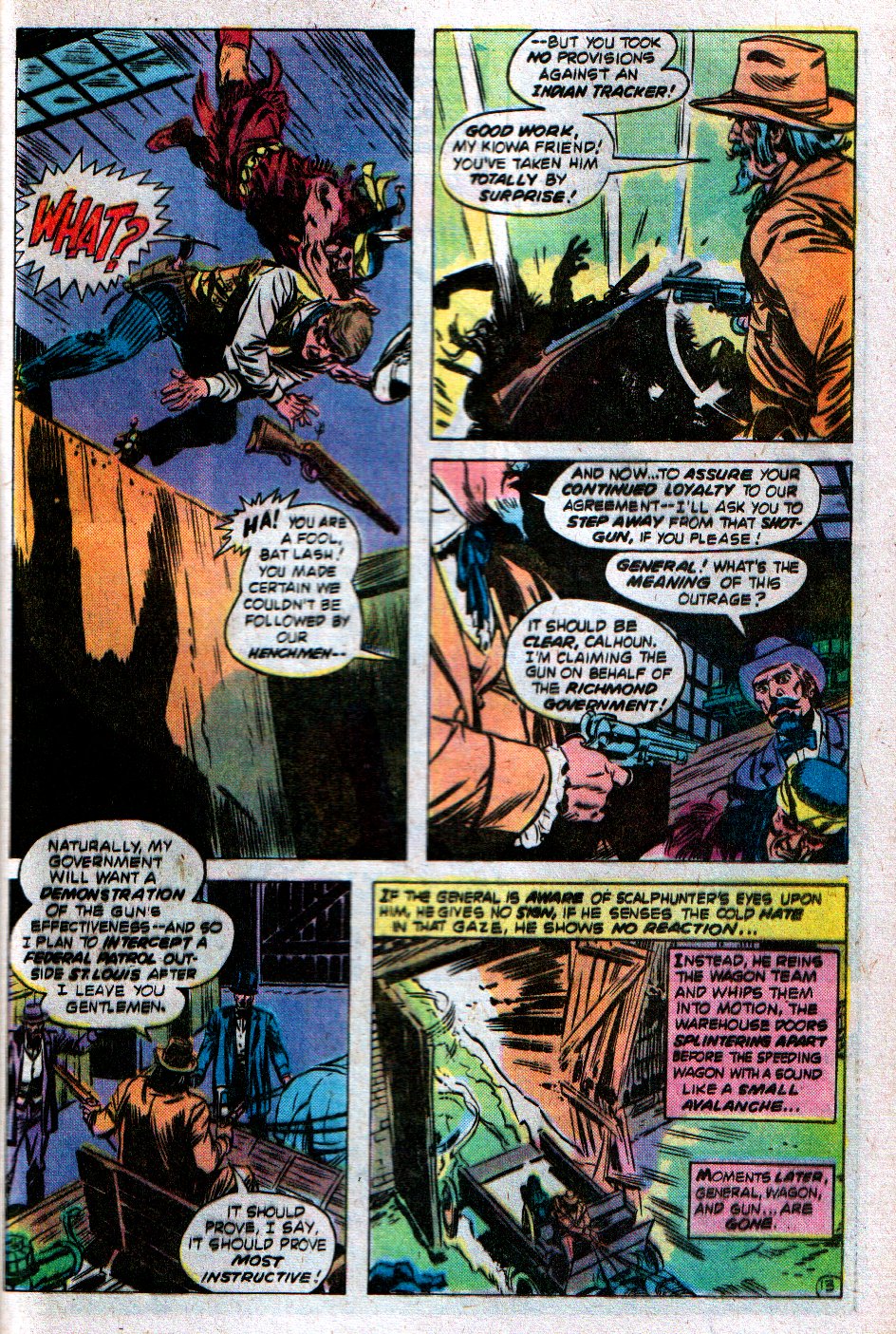 Read online Weird Western Tales (1972) comic -  Issue #46 - 17