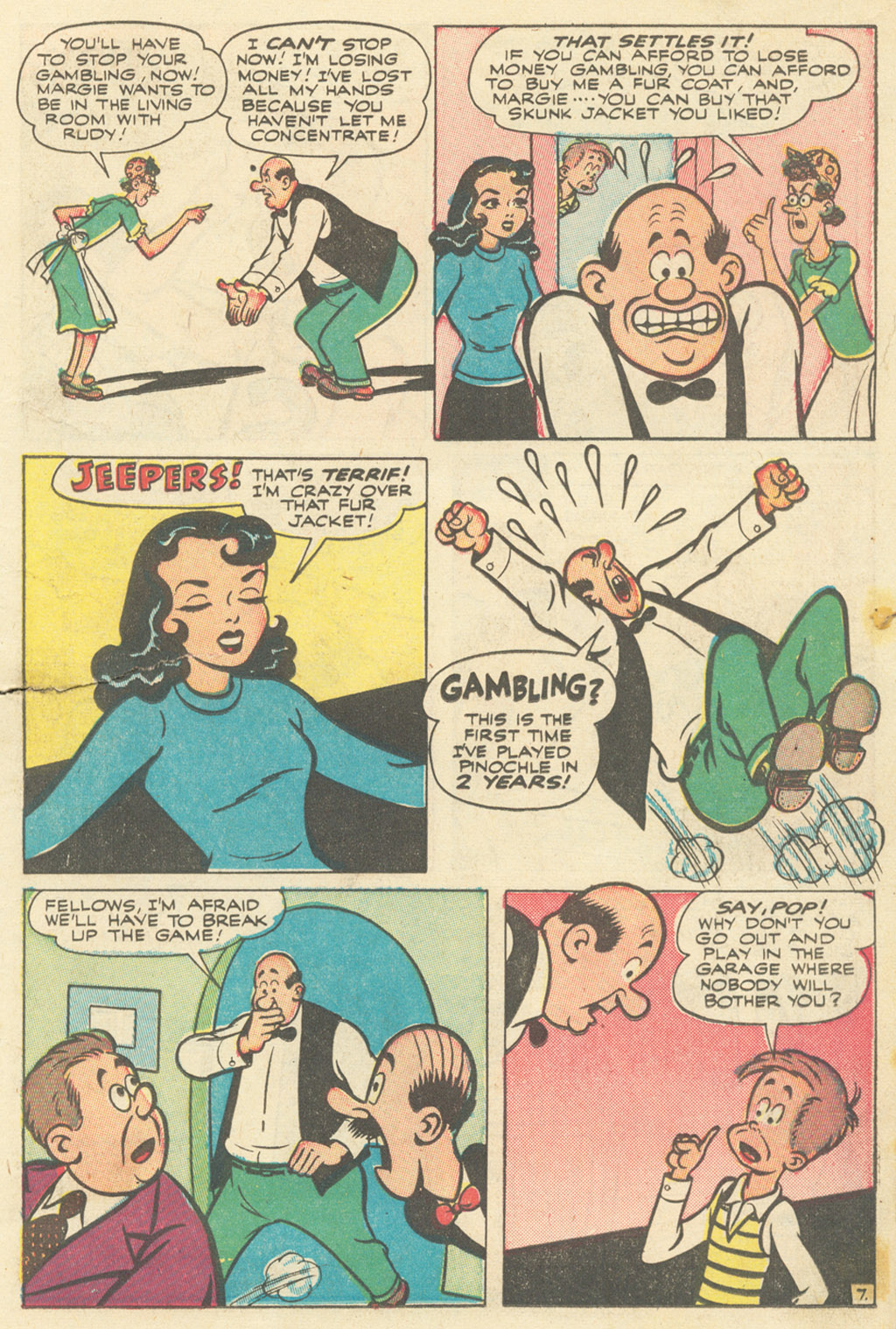 Read online Margie Comics comic -  Issue #37 - 15