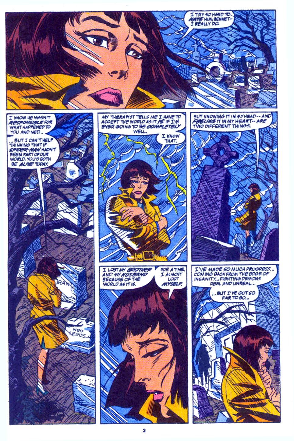 Read online Web of Spider-Man (1985) comic -  Issue #63 - 3