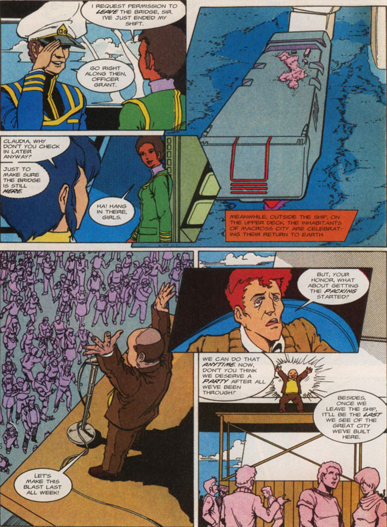 Read online Robotech The Macross Saga comic -  Issue # TPB 3 - 69