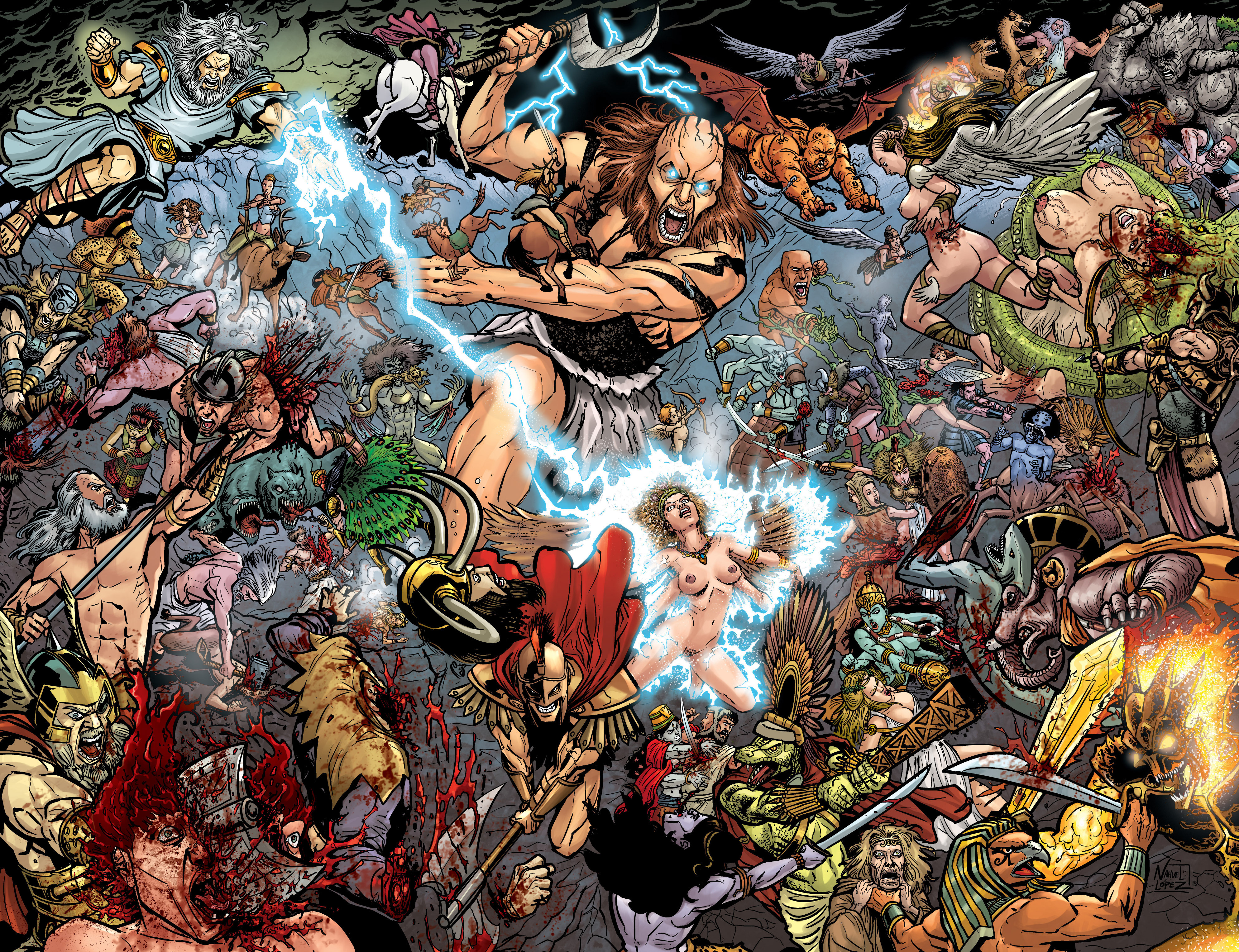 Read online God Is Dead comic -  Issue #37 - 8