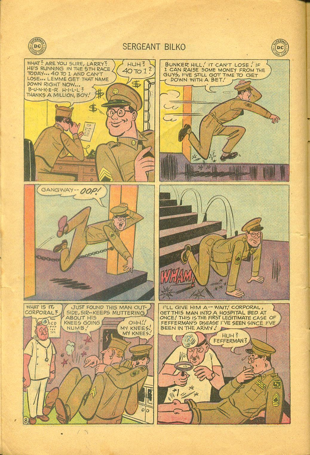 Read online Sergeant Bilko comic -  Issue #1 - 10