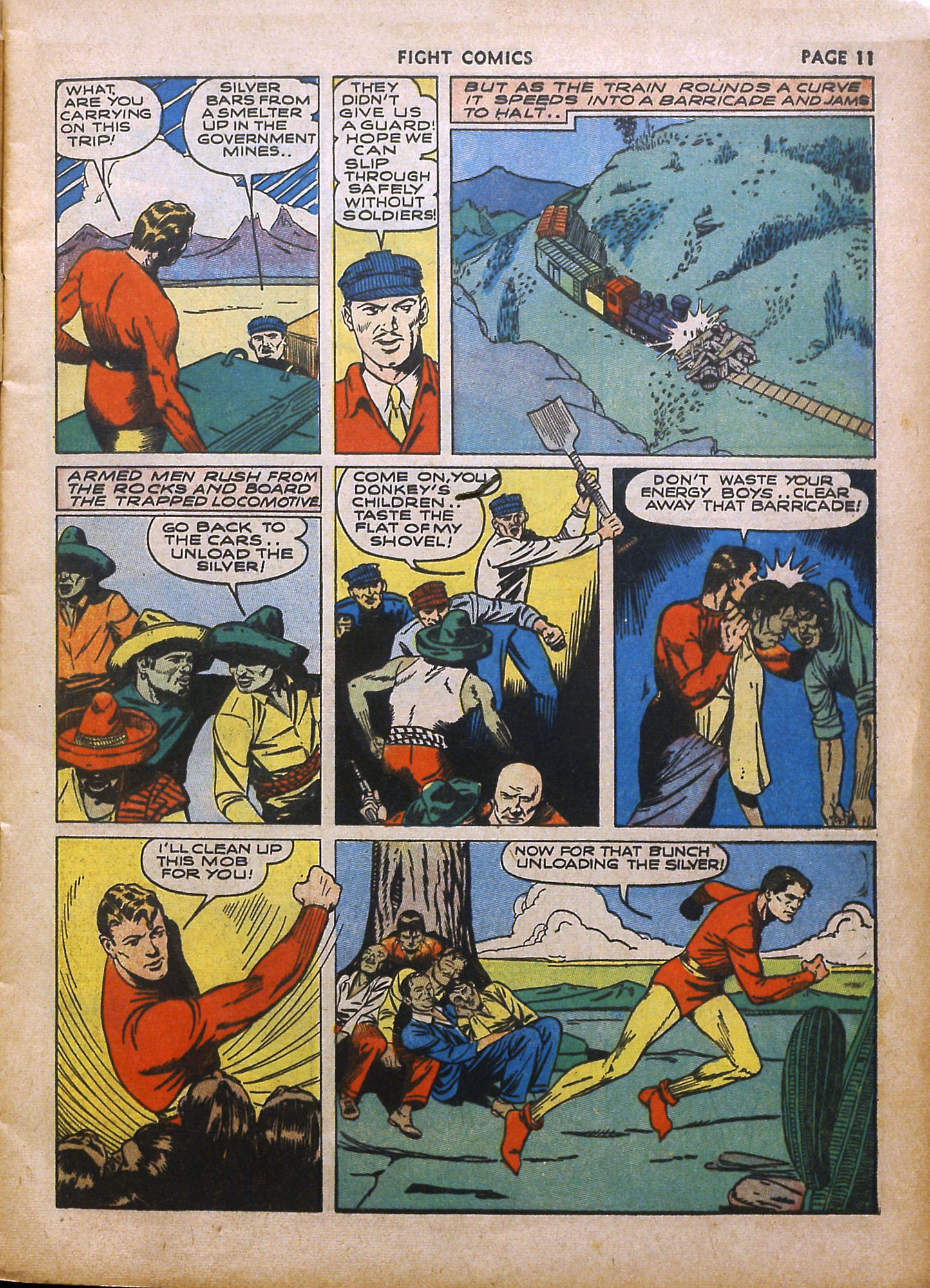 Read online Fight Comics comic -  Issue #14 - 13