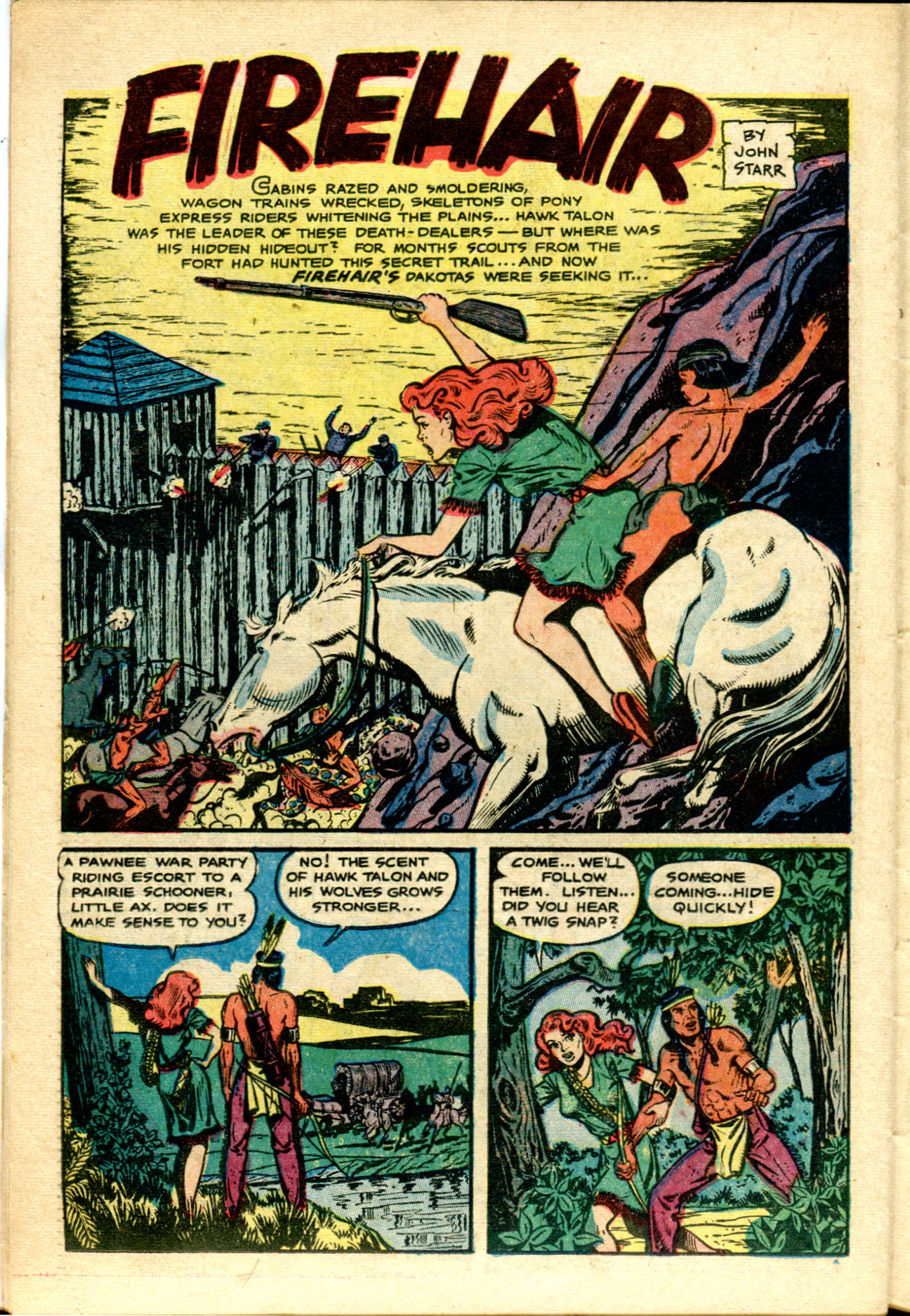 Read online Firehair (1951) comic -  Issue #10 - 26
