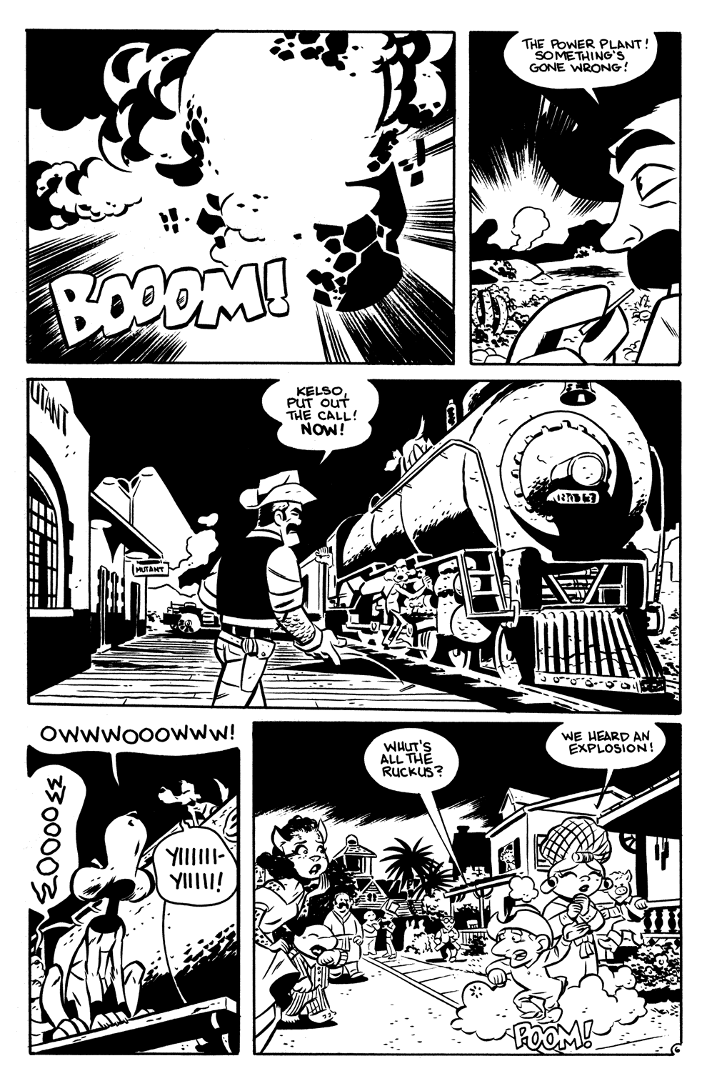 Read online Mutant, Texas: Tales of Sheriff Ida Red comic -  Issue #4 - 8