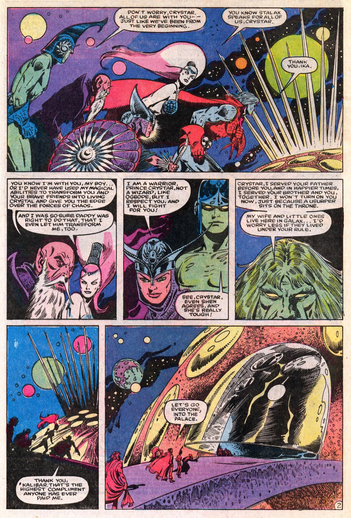 Read online The Saga of Crystar, Crystal Warrior comic -  Issue #11 - 3