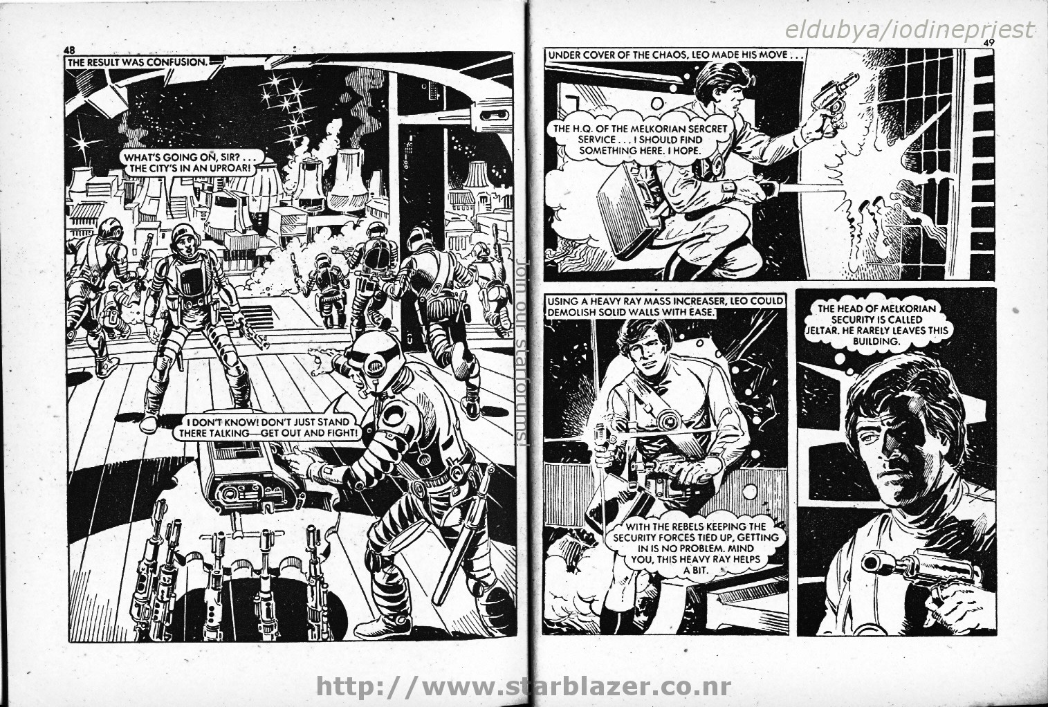 Read online Starblazer comic -  Issue #73 - 26