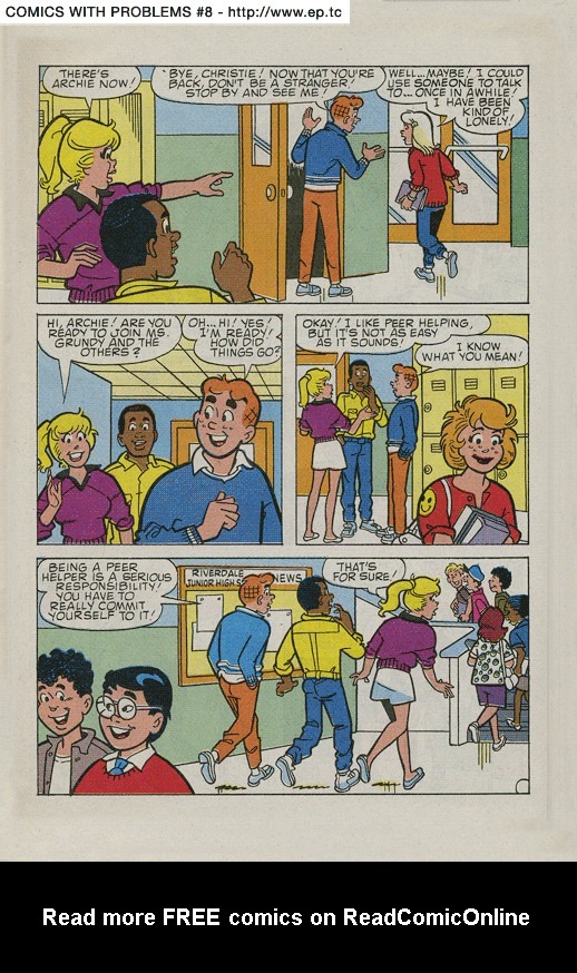 Read online Archie And His Pals In The Peer Helping Program comic -  Issue # Full - 13