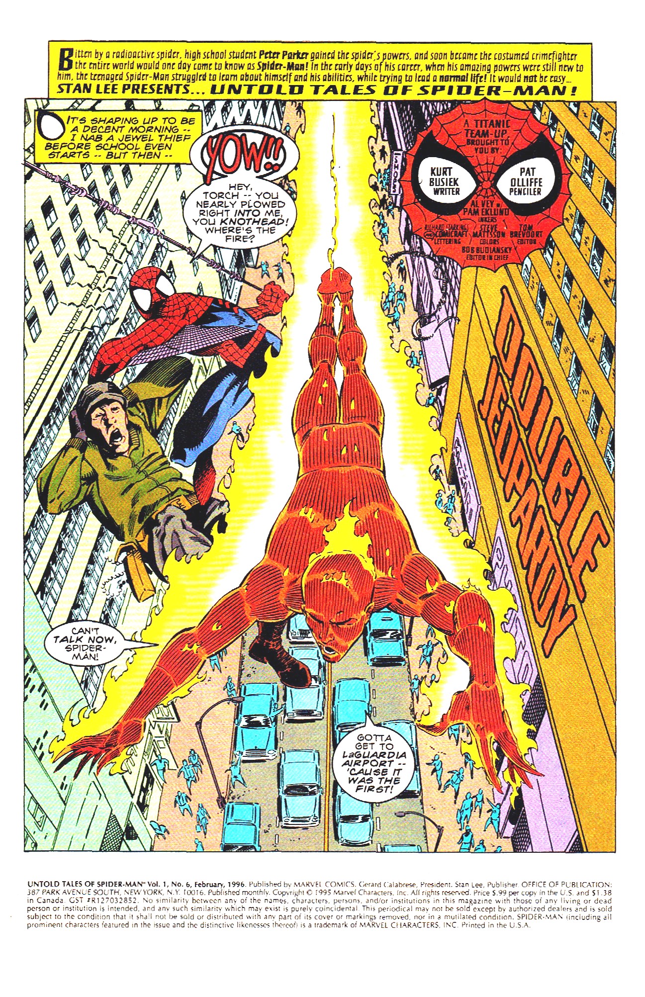 Read online Untold Tales of Spider-Man comic -  Issue #6 - 2