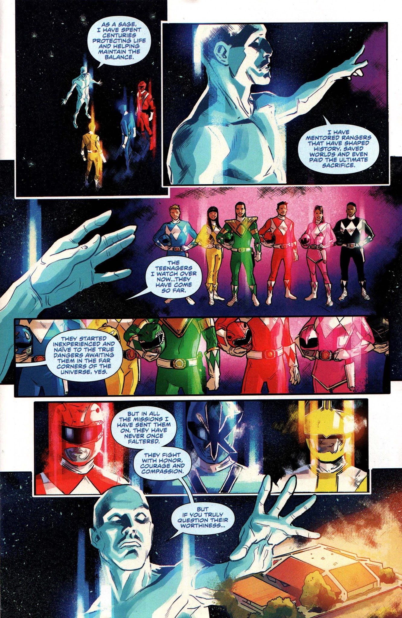 Read online Free Comic Book Day 2018 comic -  Issue # Mighty Morphin Power Rangers - 7