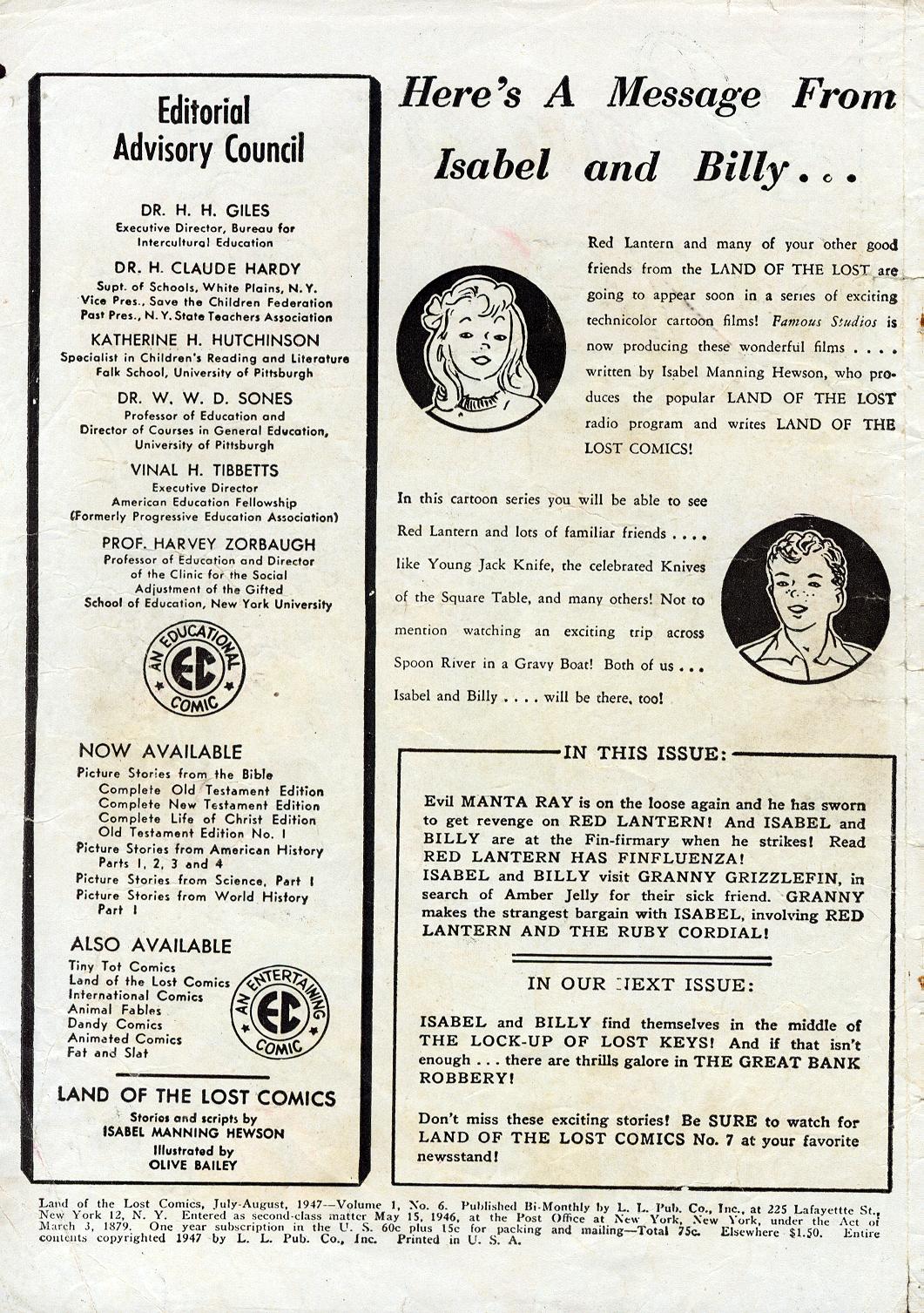 Read online Land of the Lost Comics comic -  Issue #6 - 2