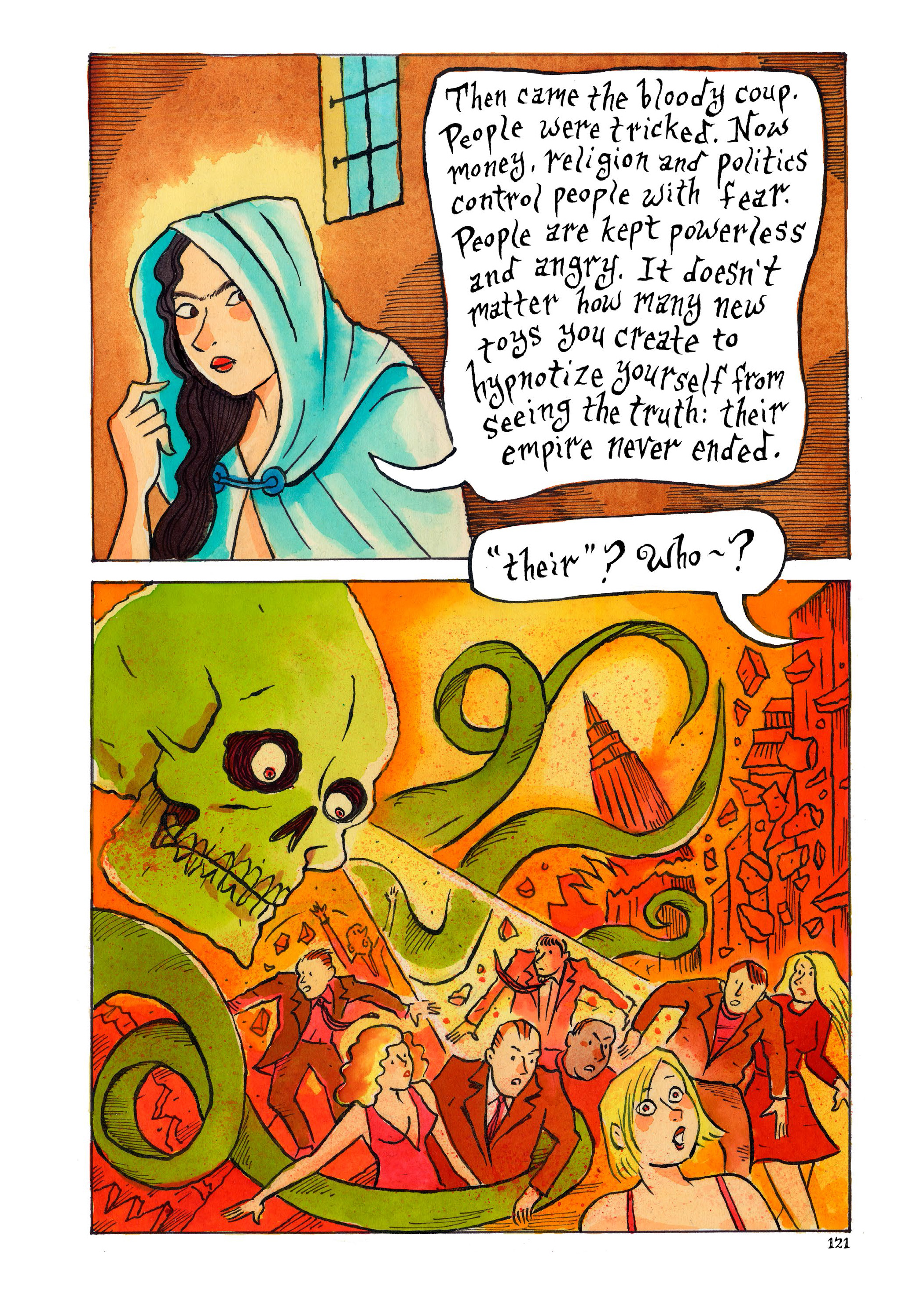 Read online Violenzia and Other Deadly Amusements comic -  Issue # TPB - 122