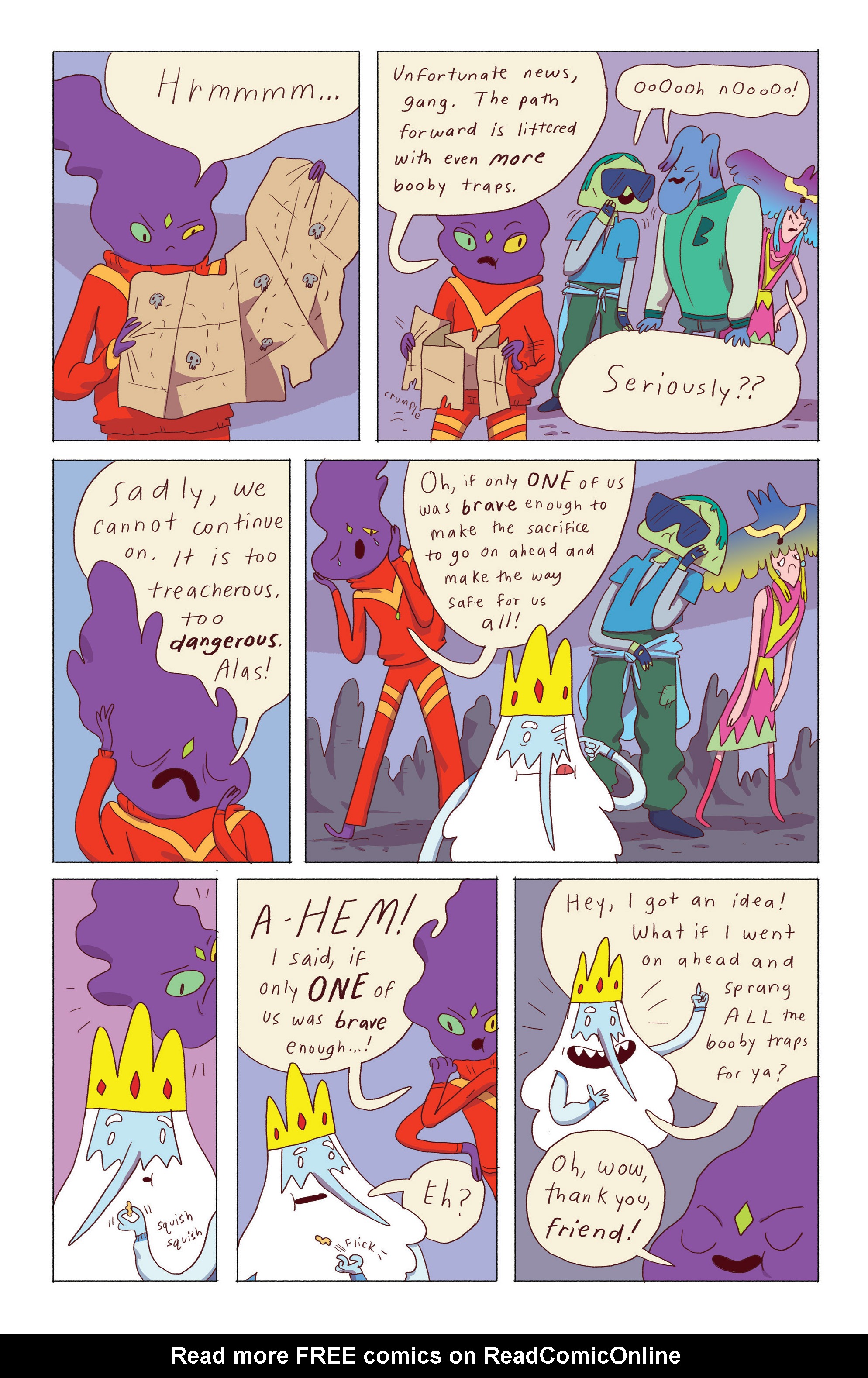 Read online Adventure Time: Ice King comic -  Issue #5 - 7