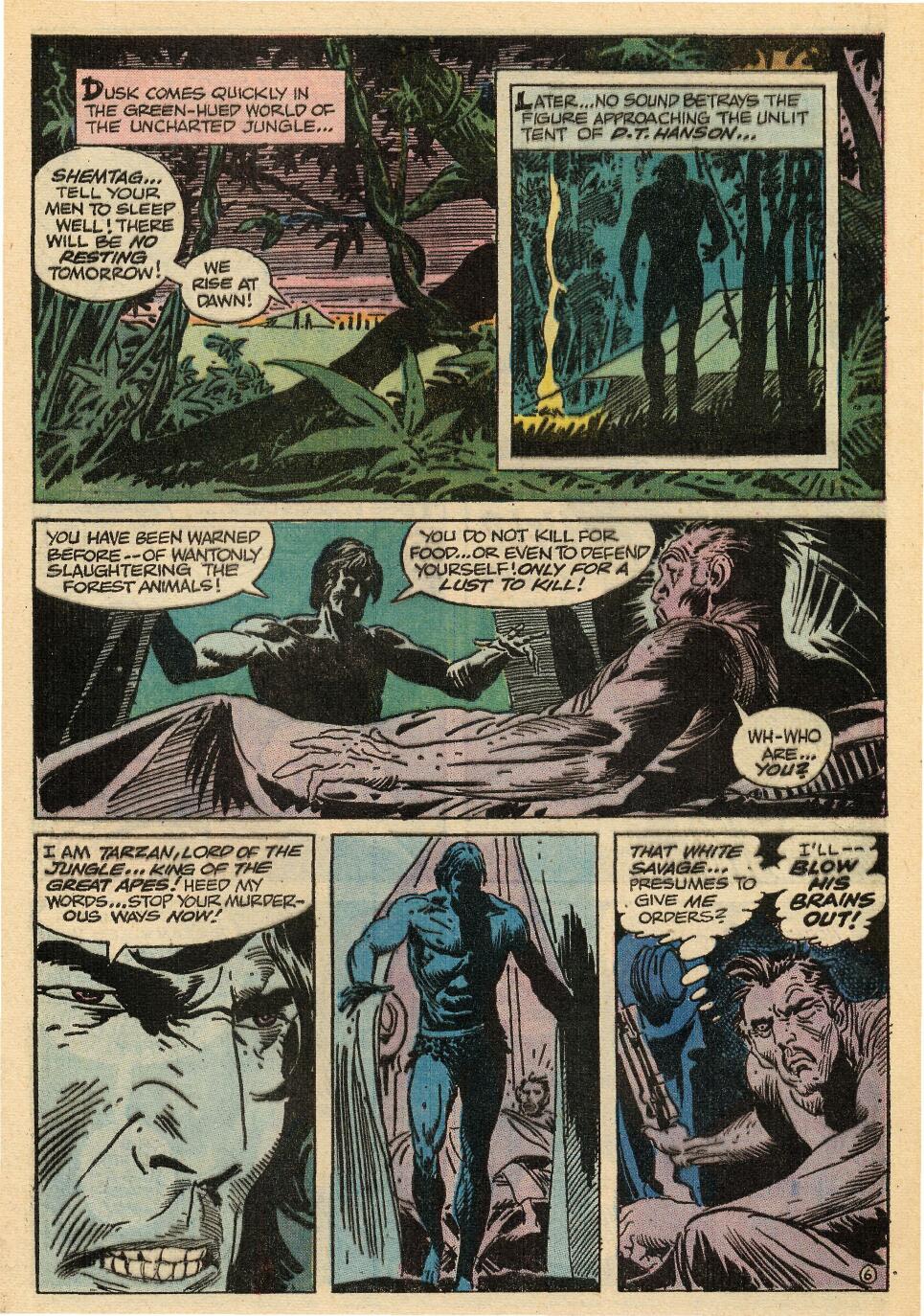 Read online Tarzan (1972) comic -  Issue #218 - 9