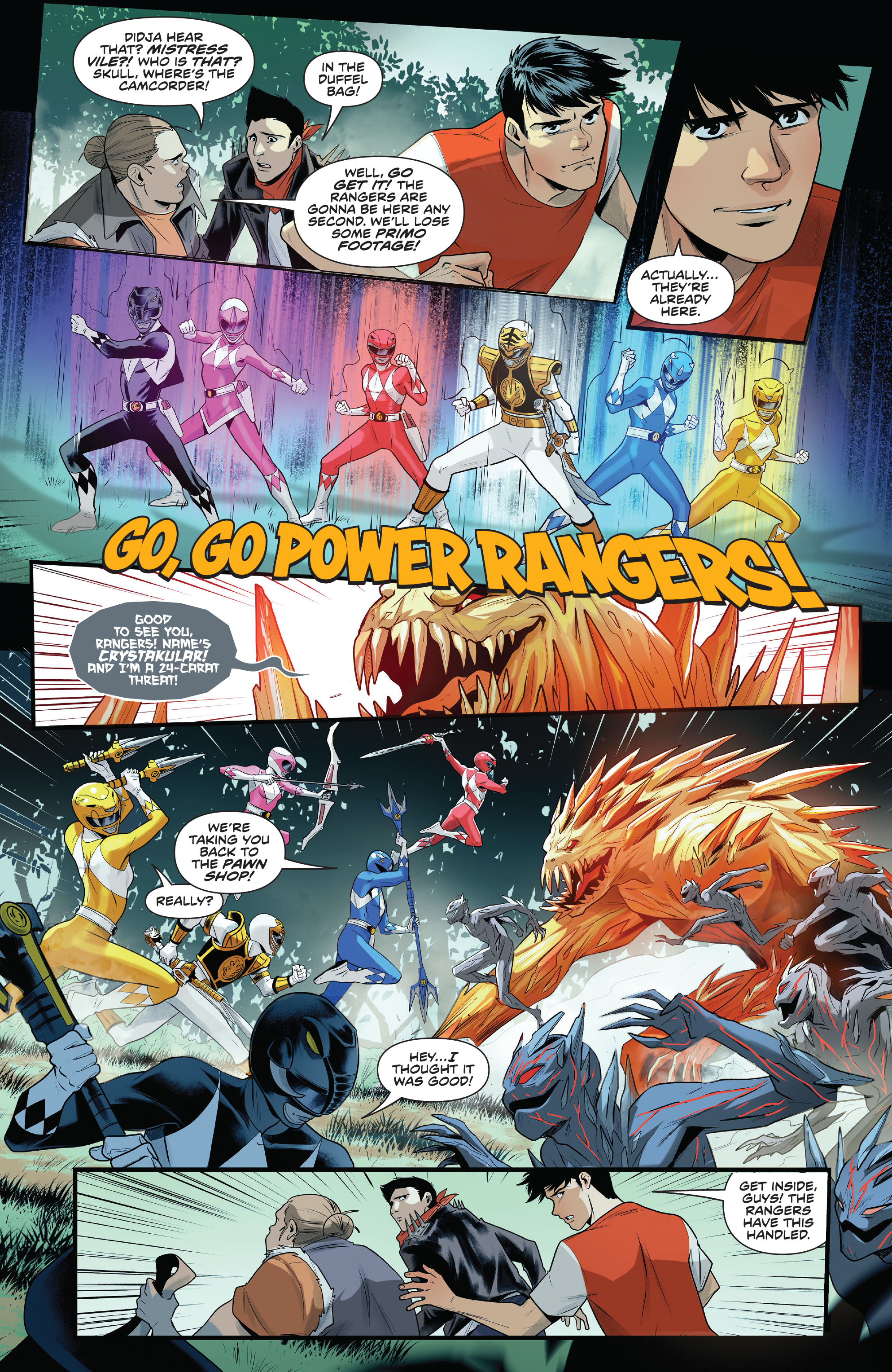 Read online Mighty Morphin Power Rangers comic -  Issue #103 - 15