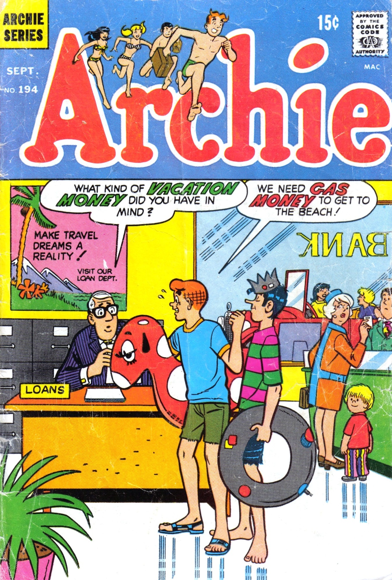 Read online Archie (1960) comic -  Issue #194 - 1