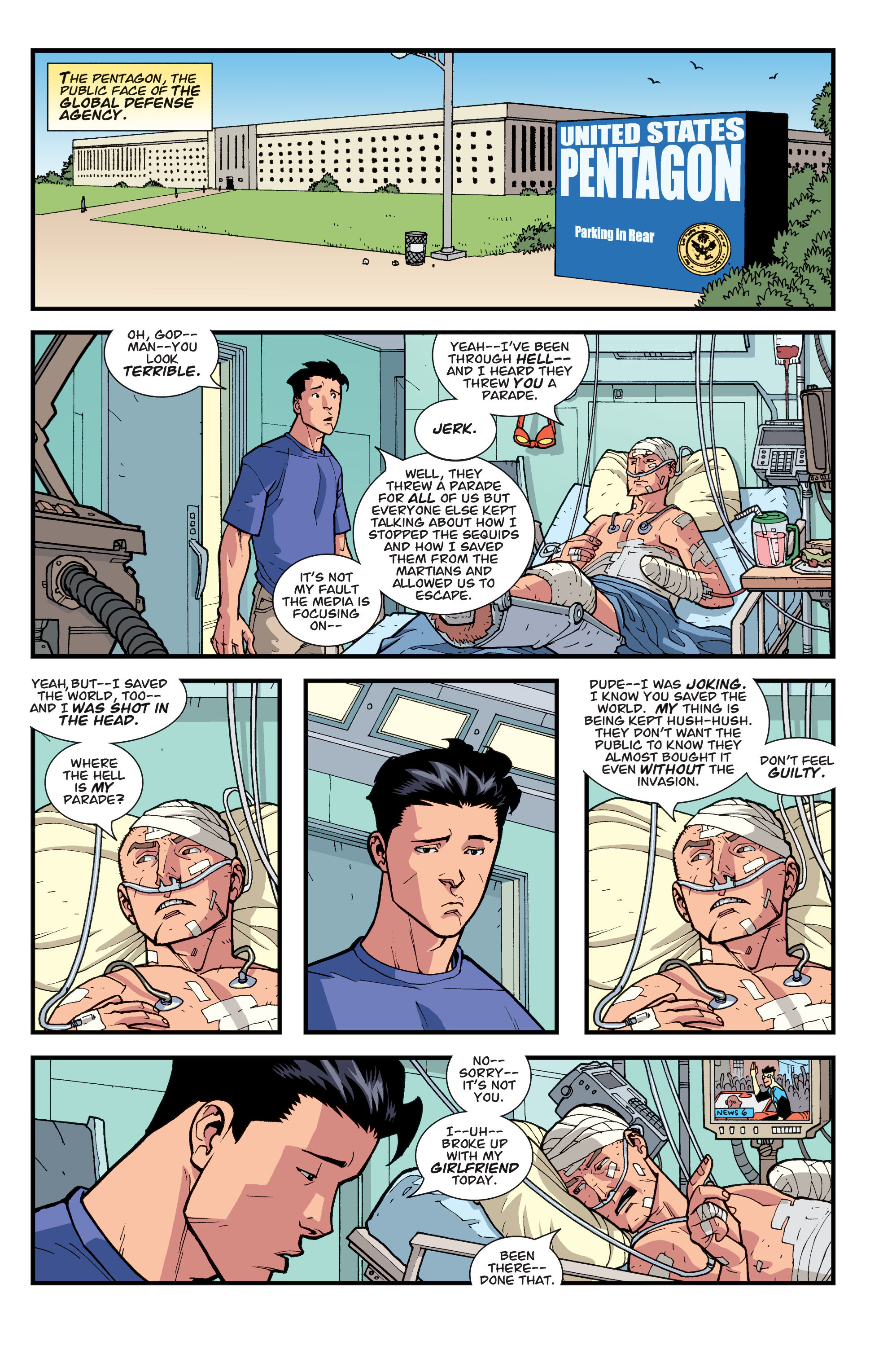 Read online Invincible comic -  Issue # _TPB 8 - My Favorite Martian - 130