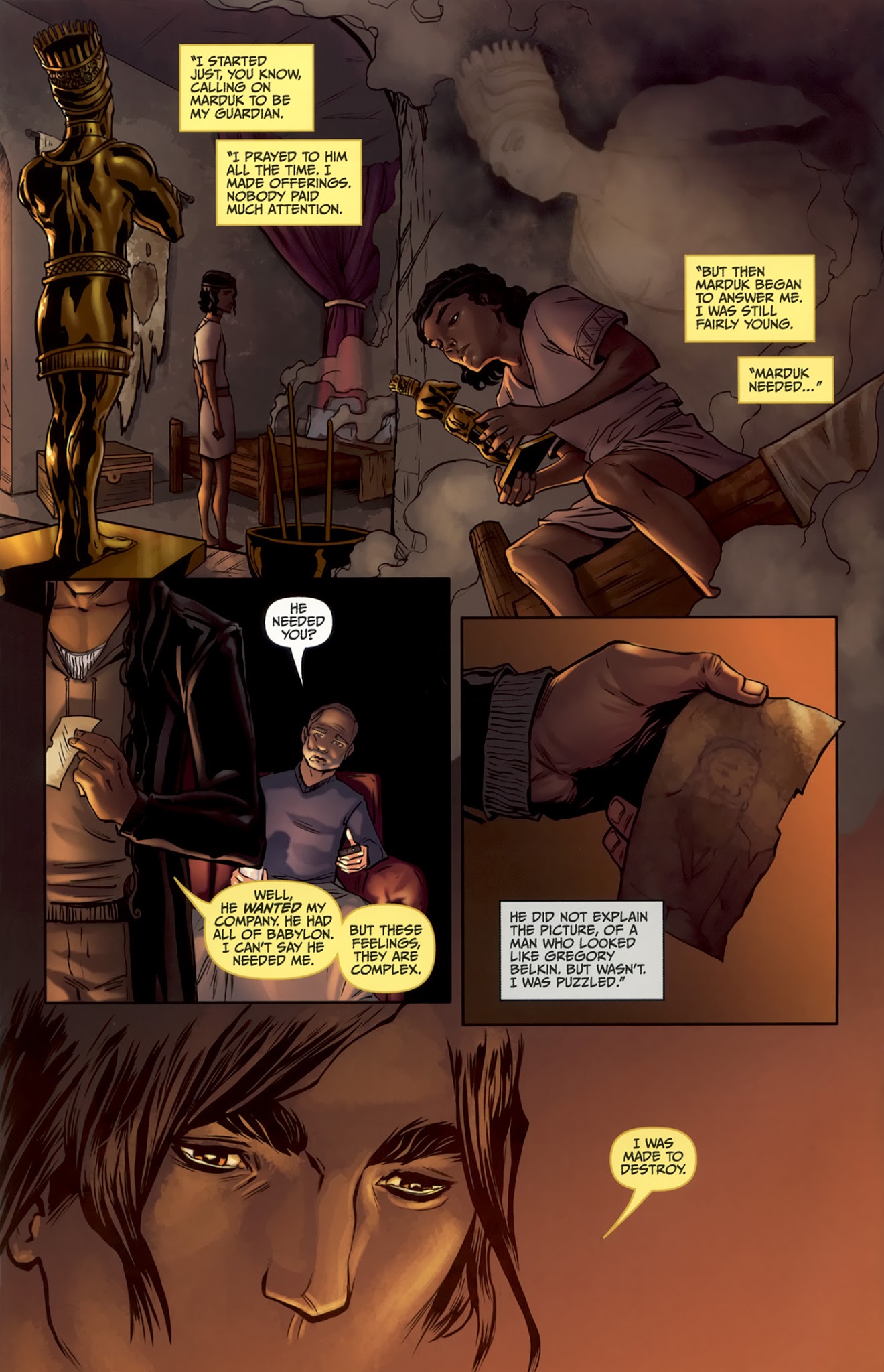Read online Servant of the Bones comic -  Issue #2 - 5