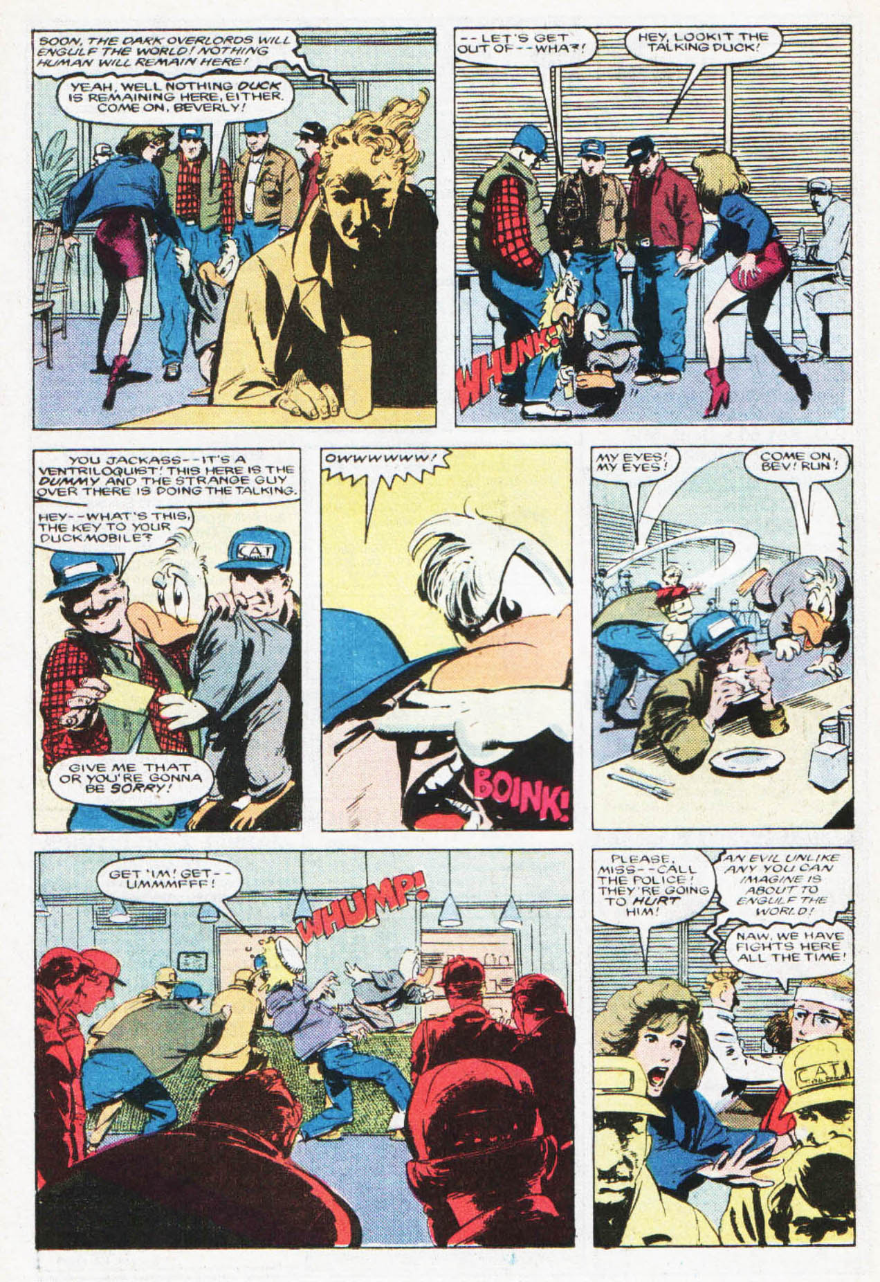 Read online Howard The Duck: The Movie comic -  Issue #2 - 19