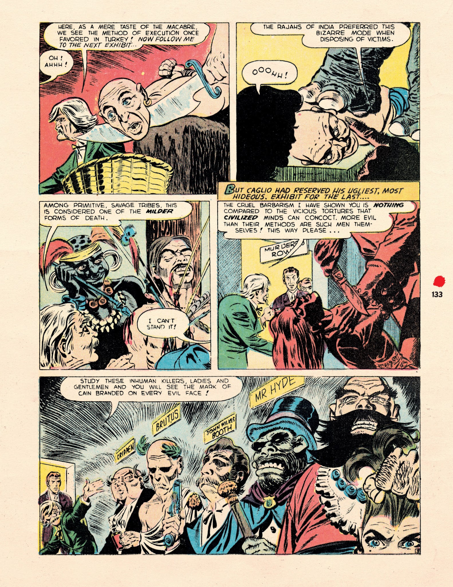 Read online Chilling Archives of Horror Comics comic -  Issue # TPB 16 - 134