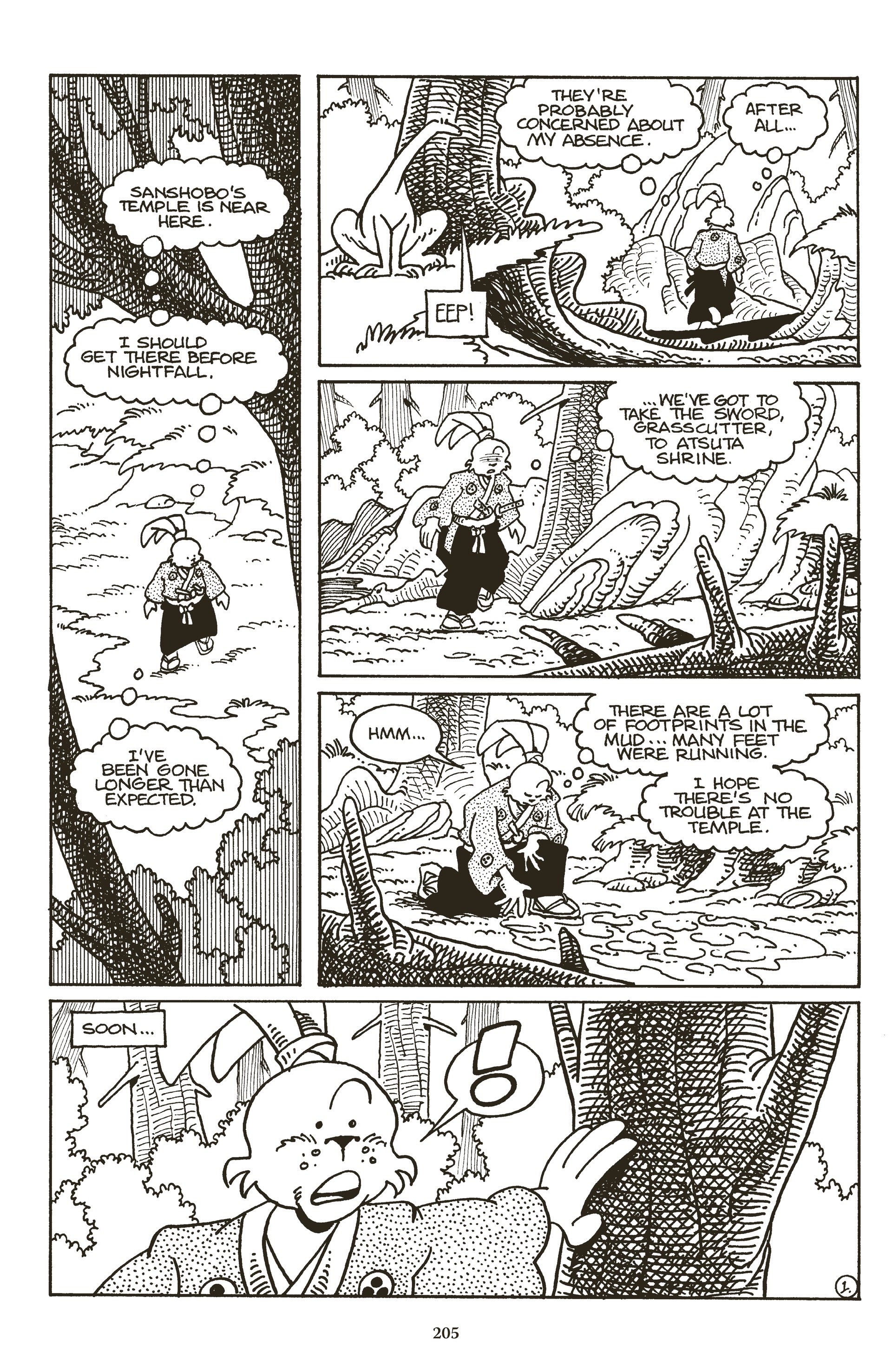 Read online The Usagi Yojimbo Saga (2021) comic -  Issue # TPB 3 (Part 3) - 1