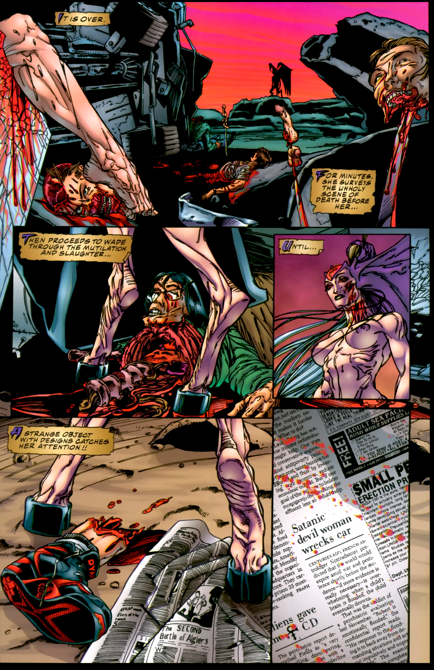 Read online Satanika comic -  Issue #2 - 21