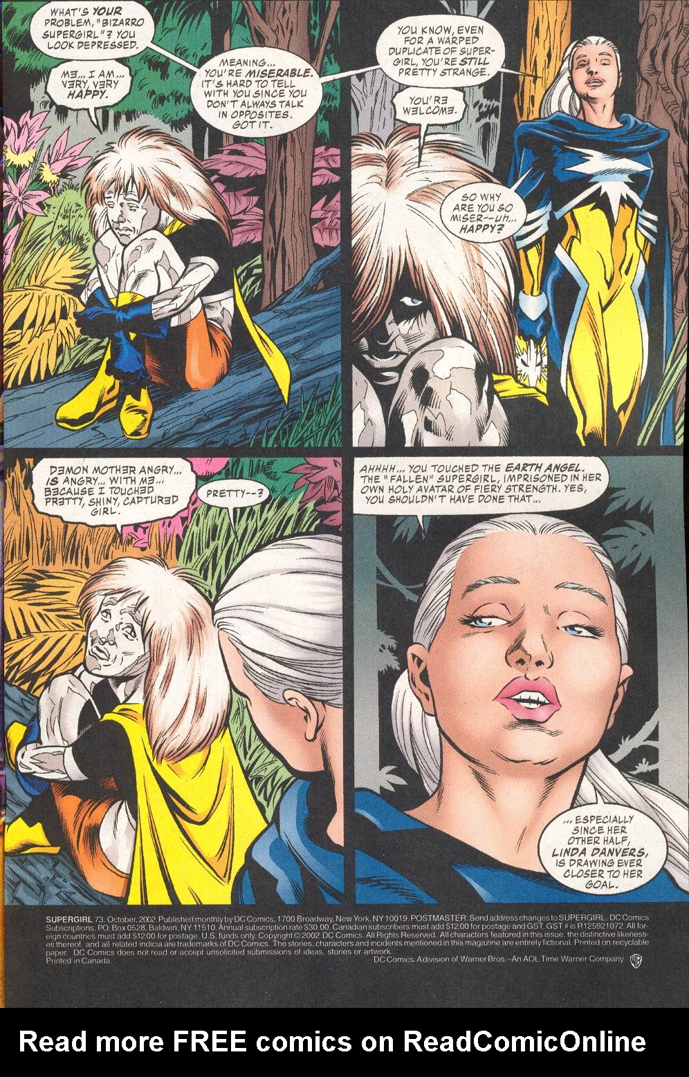 Read online Supergirl (1996) comic -  Issue #73 - 2