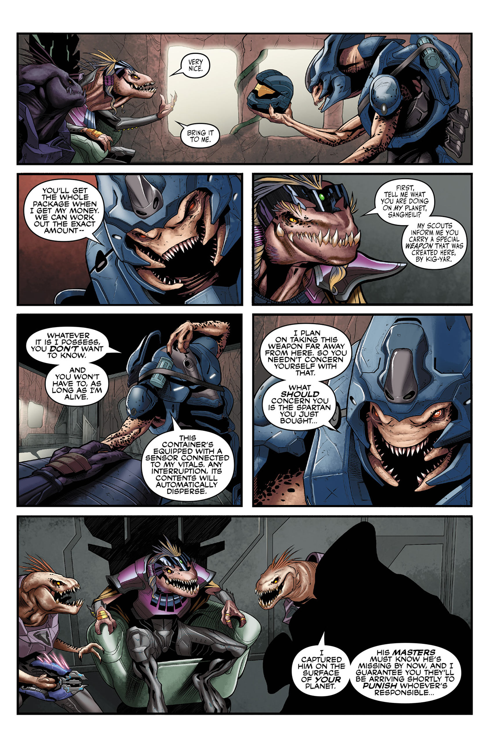 Read online Halo: Escalation comic -  Issue #12 - 8