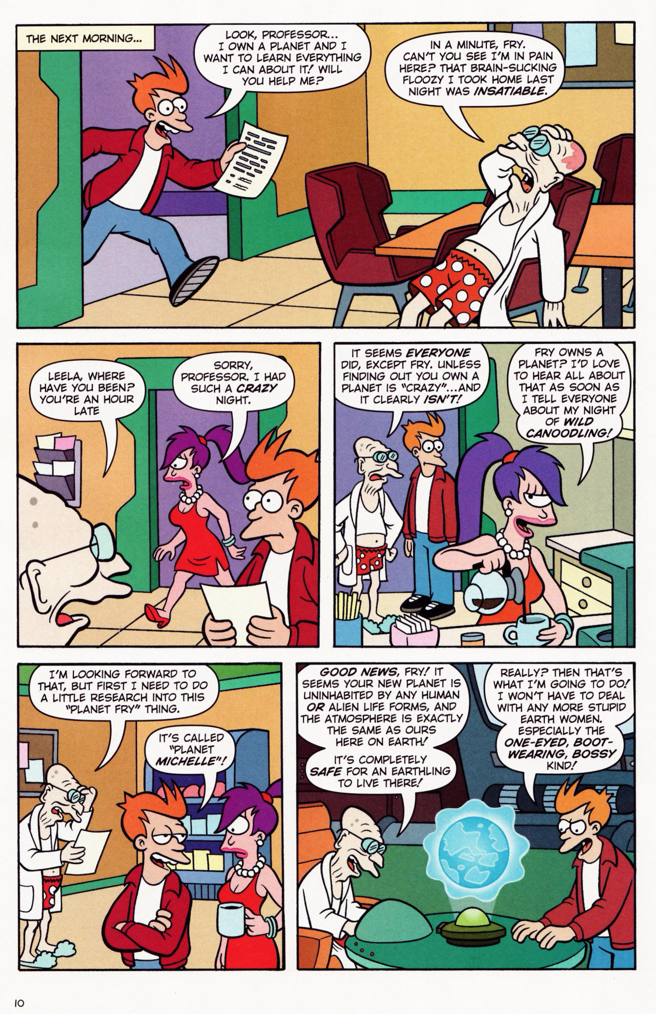 Read online Futurama Comics comic -  Issue #34 - 9