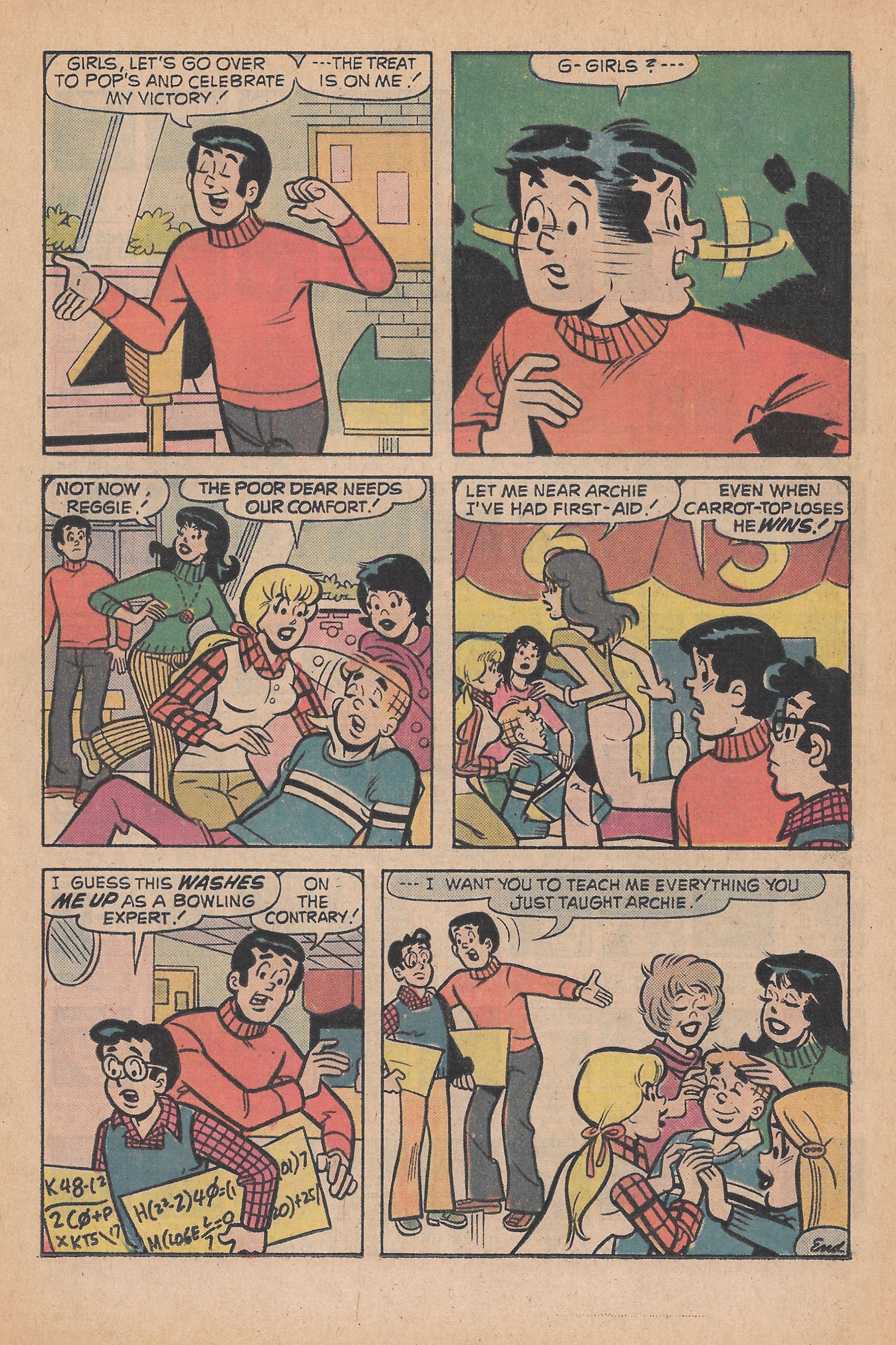Read online Reggie and Me (1966) comic -  Issue #76 - 17