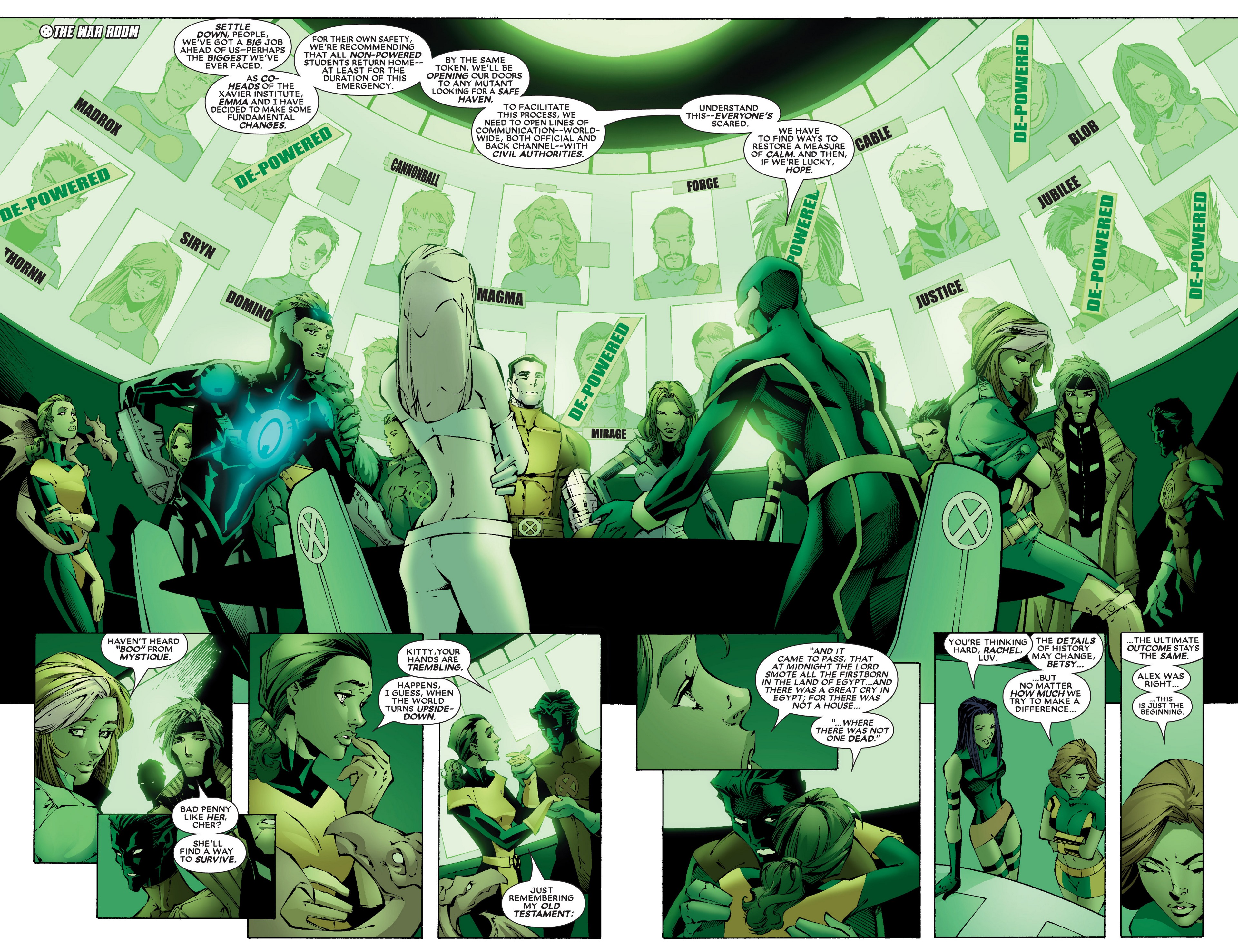 Read online Decimation: House of M - The Day After comic -  Issue # Full - 11