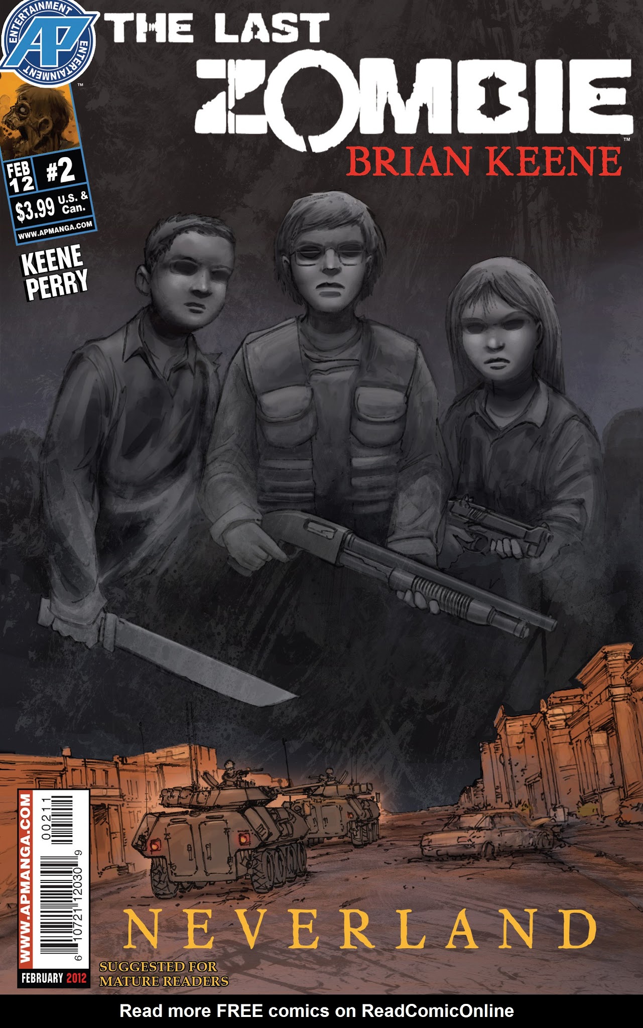 Read online The Last Zombie: Neverland comic -  Issue #2 - 1