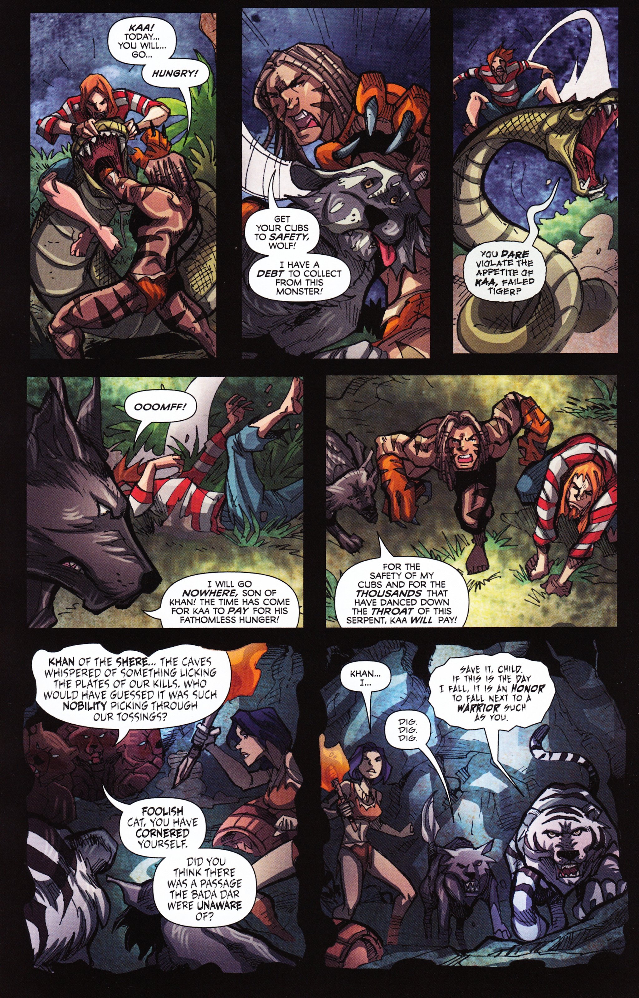 Read online Grimm Fairy Tales presents The Jungle Book: Last of the Species comic -  Issue #5 - 14