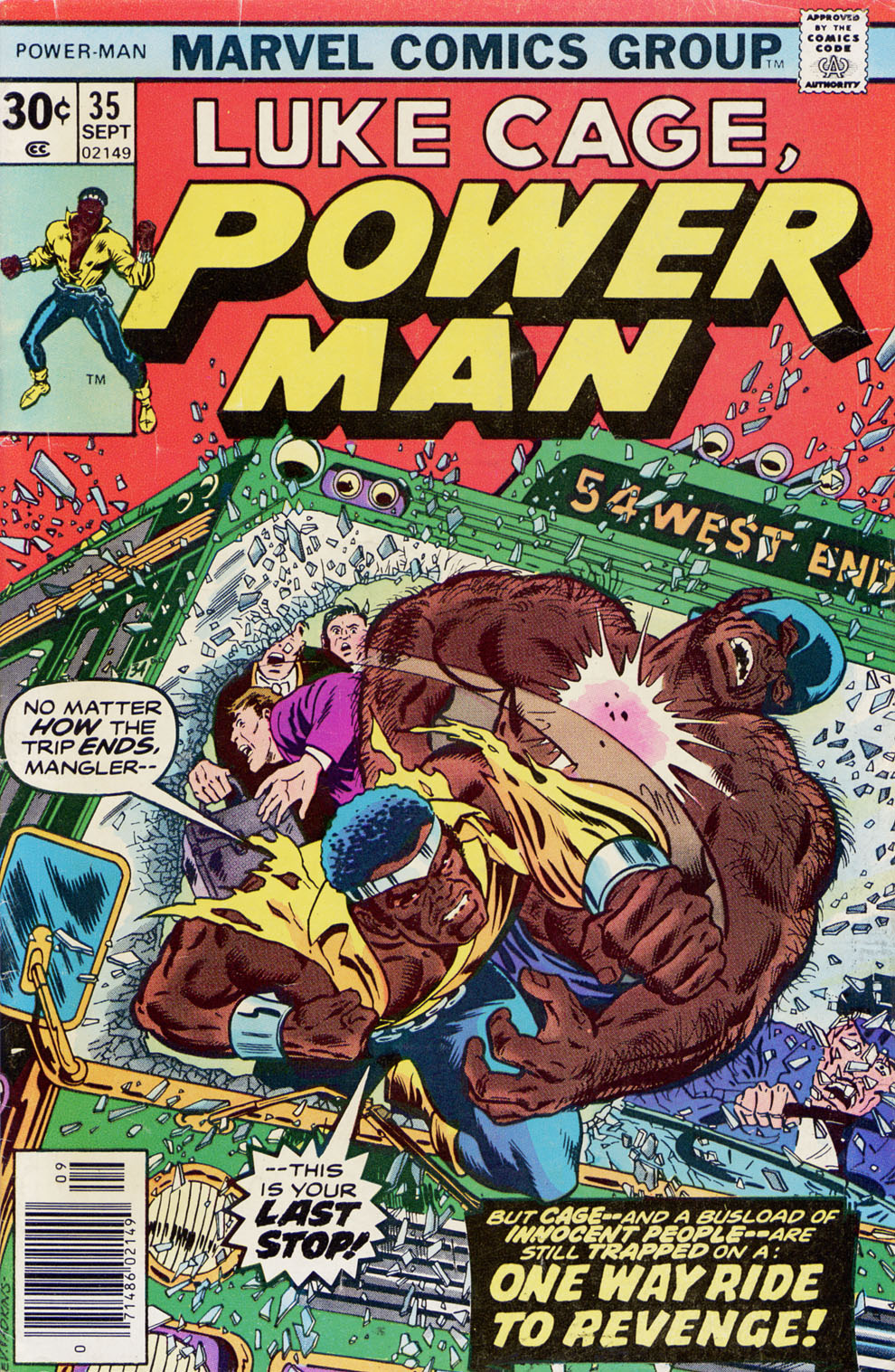Read online Power Man comic -  Issue #35 - 1