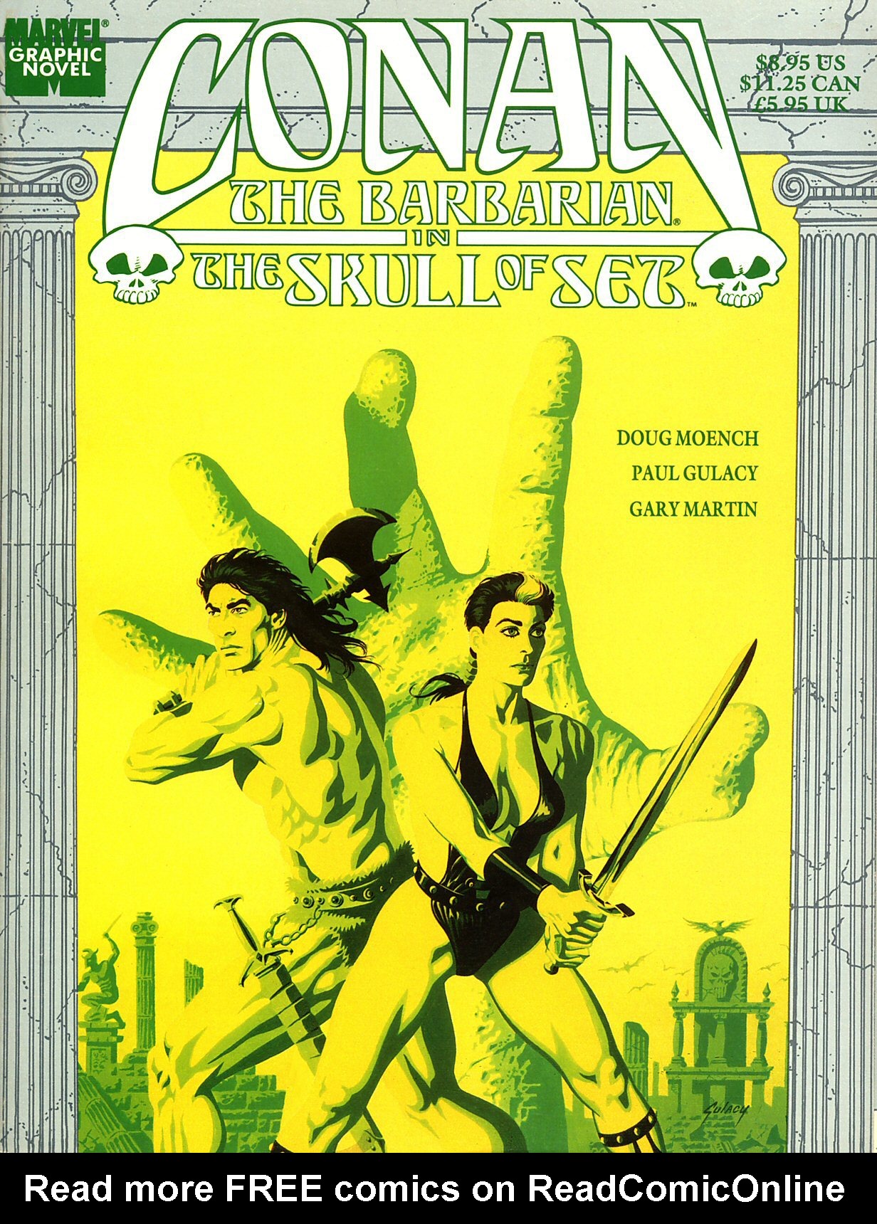 Read online Marvel Graphic Novel comic -  Issue #53 - Conan - The Skull of Set - 1