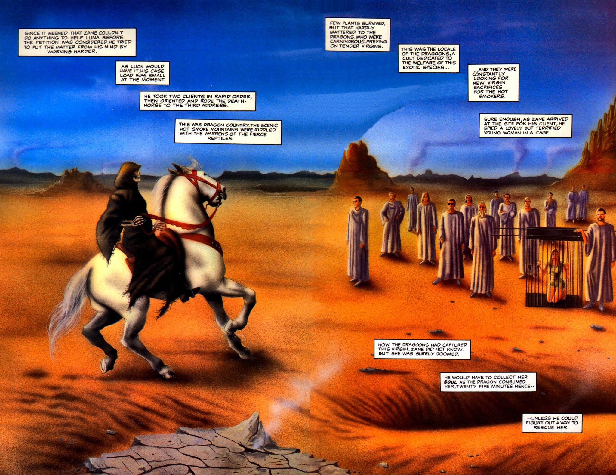 Read online Piers Anthony's Incarnations of Immortality: On A Pale Horse comic -  Issue #5 - 17