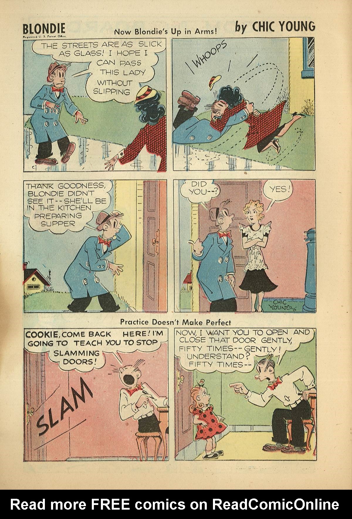 Read online Blondie Comics (1947) comic -  Issue #14 - 16