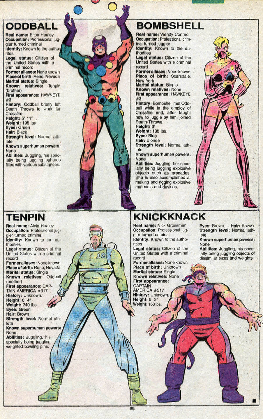Read online The Official Handbook of the Marvel Universe Deluxe Edition comic -  Issue #3 - 47