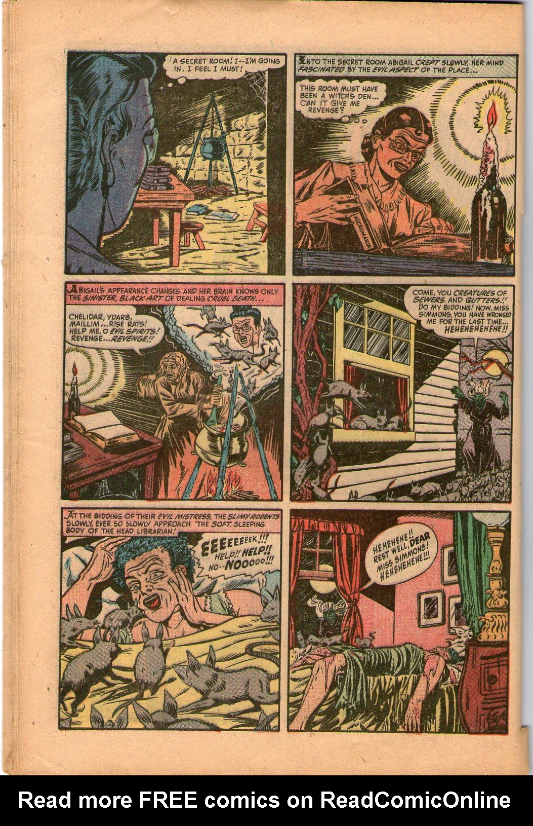 Read online Chamber of Chills (1951) comic -  Issue #4 - 28