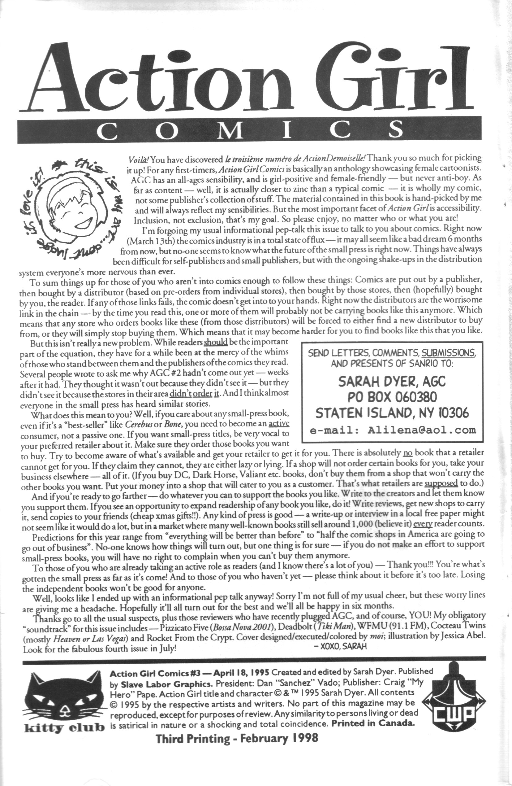 Read online Action Girl Comics comic -  Issue #3 - 2