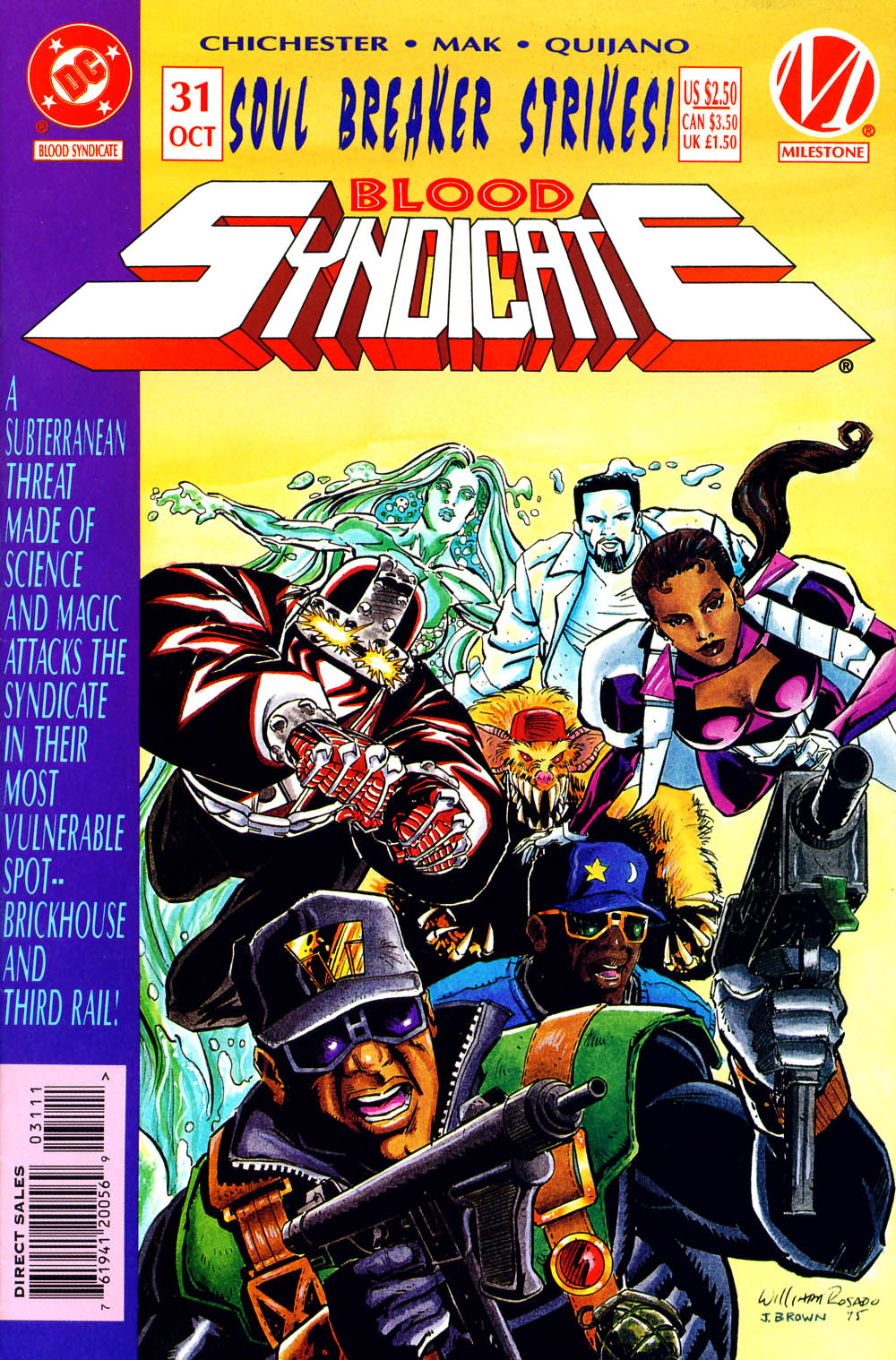 Read online Blood Syndicate comic -  Issue #31 - 1
