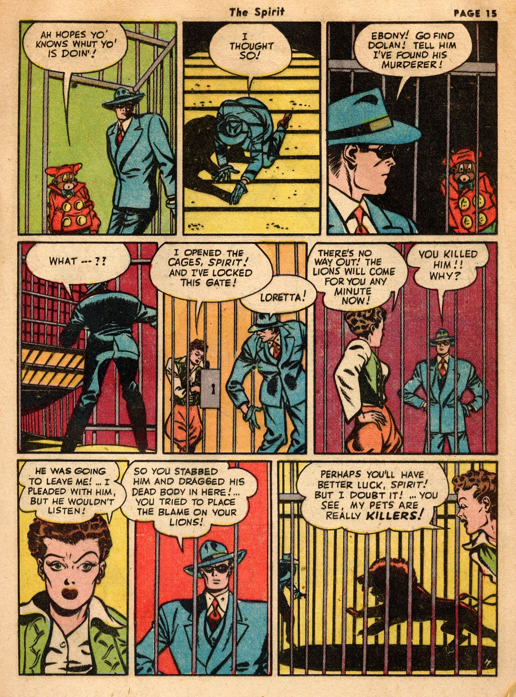 Read online The Spirit (1944) comic -  Issue #2 - 17