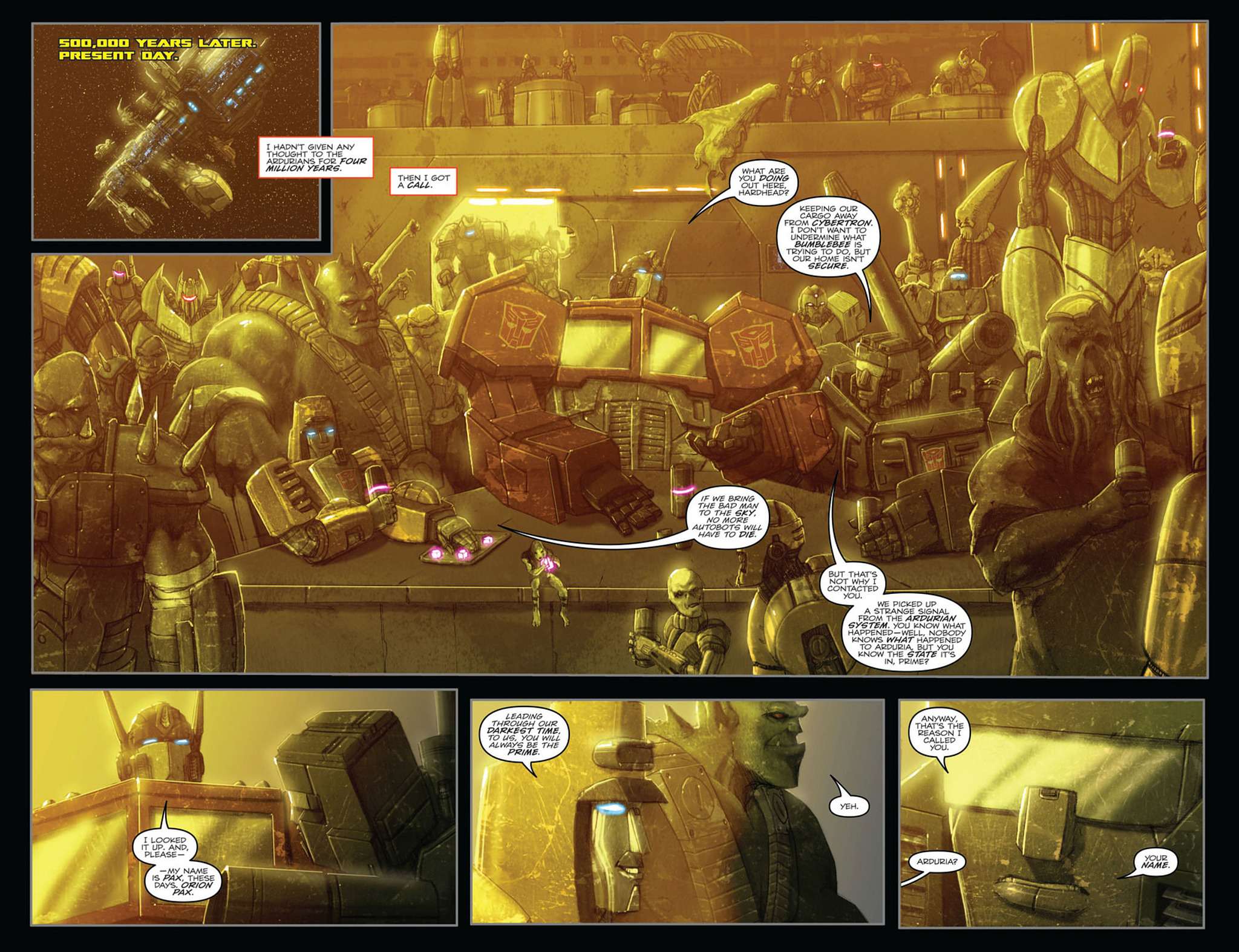 Read online Transformers: Robots In Disguise (2012) comic -  Issue #6 - 8