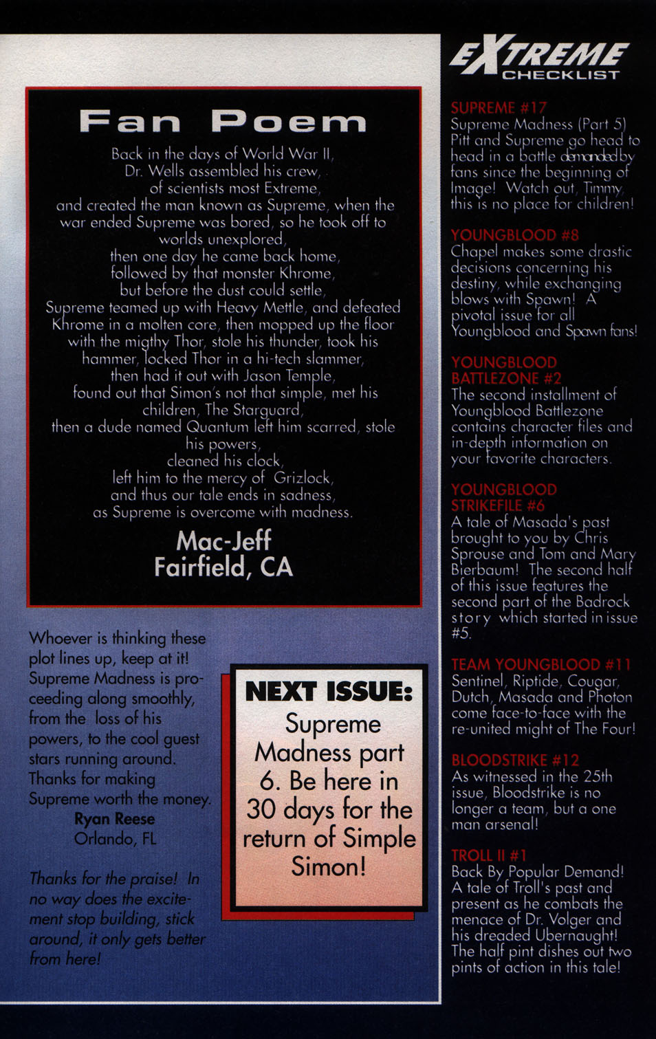 Read online Supreme (1992) comic -  Issue #17 - 33