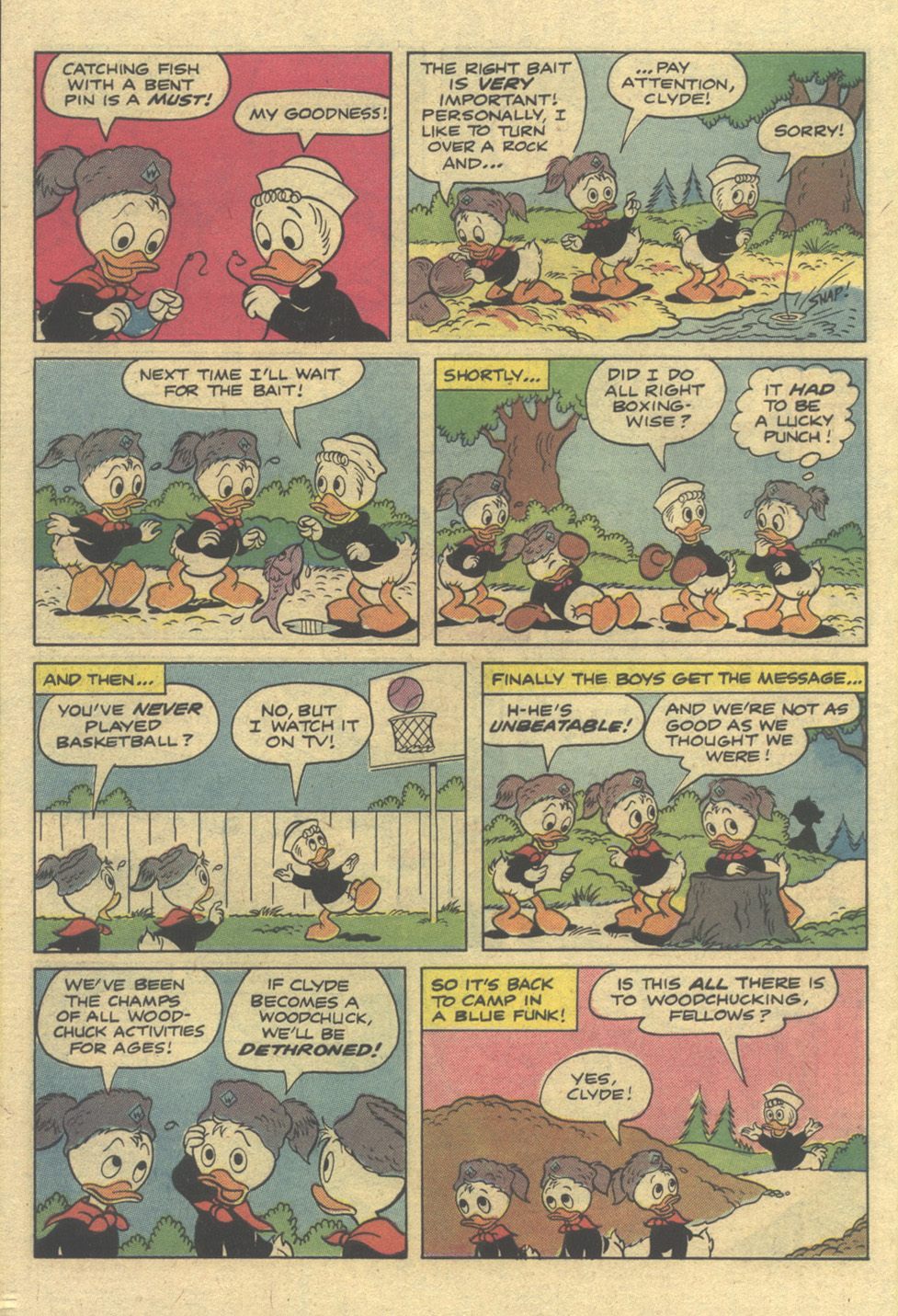 Read online Huey, Dewey, and Louie Junior Woodchucks comic -  Issue #69 - 6