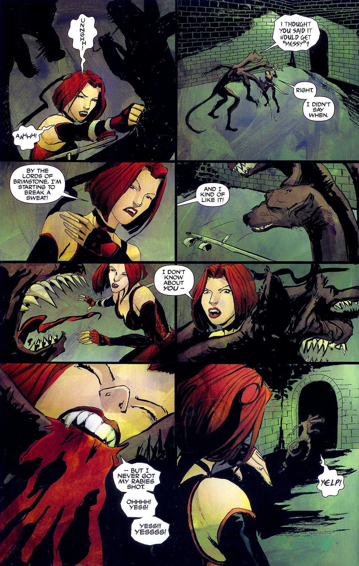 Read online BloodRayne: Seeds of Sin comic -  Issue # Full - 10