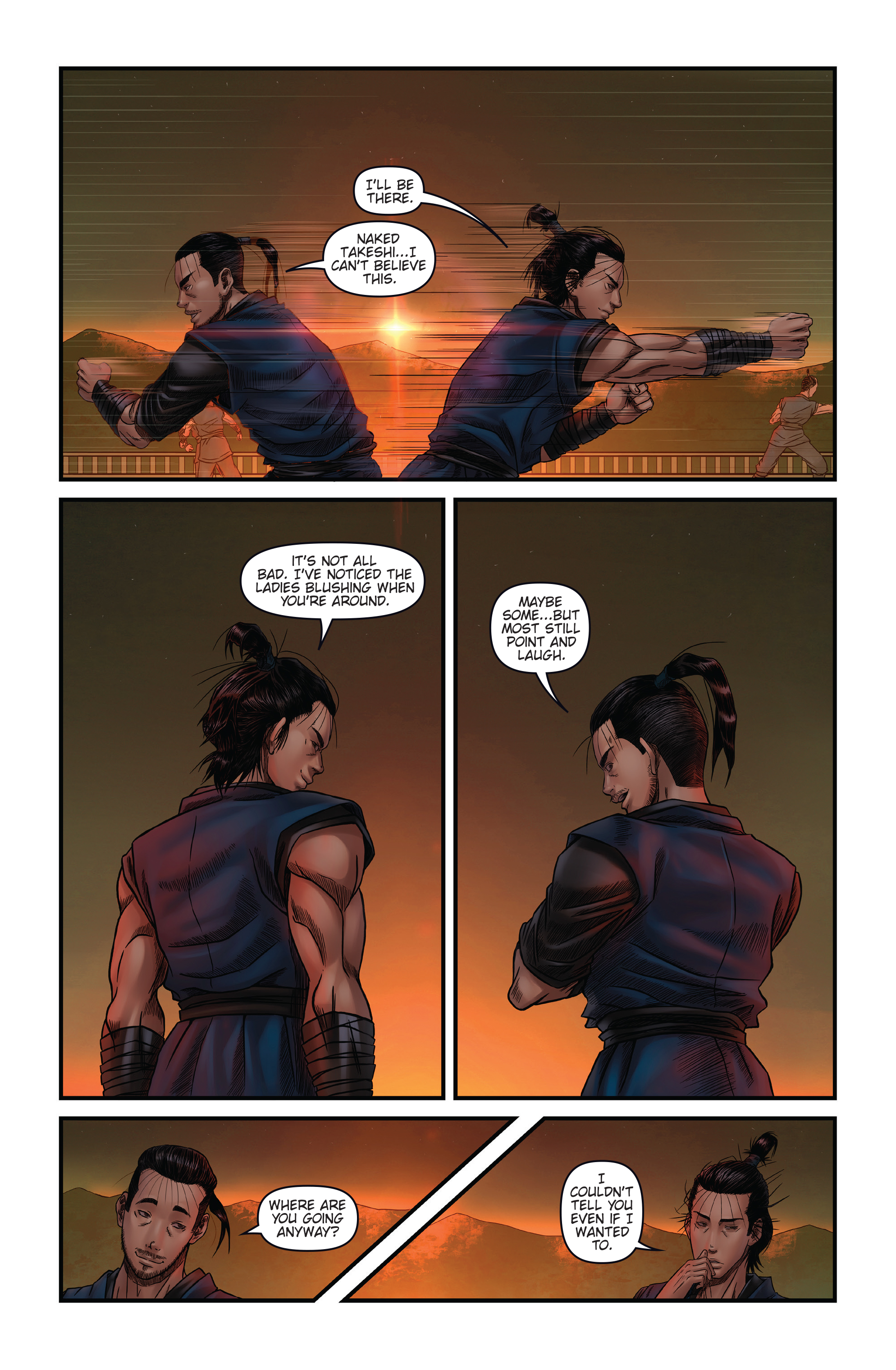Read online Honor and Curse comic -  Issue #2 - 11