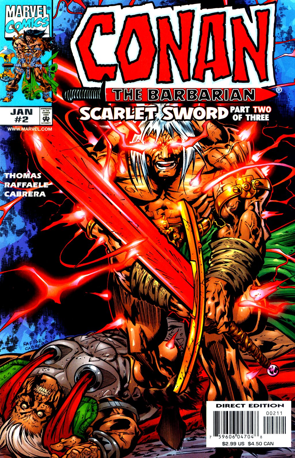 Read online Conan: Scarlet Sword comic -  Issue #2 - 1